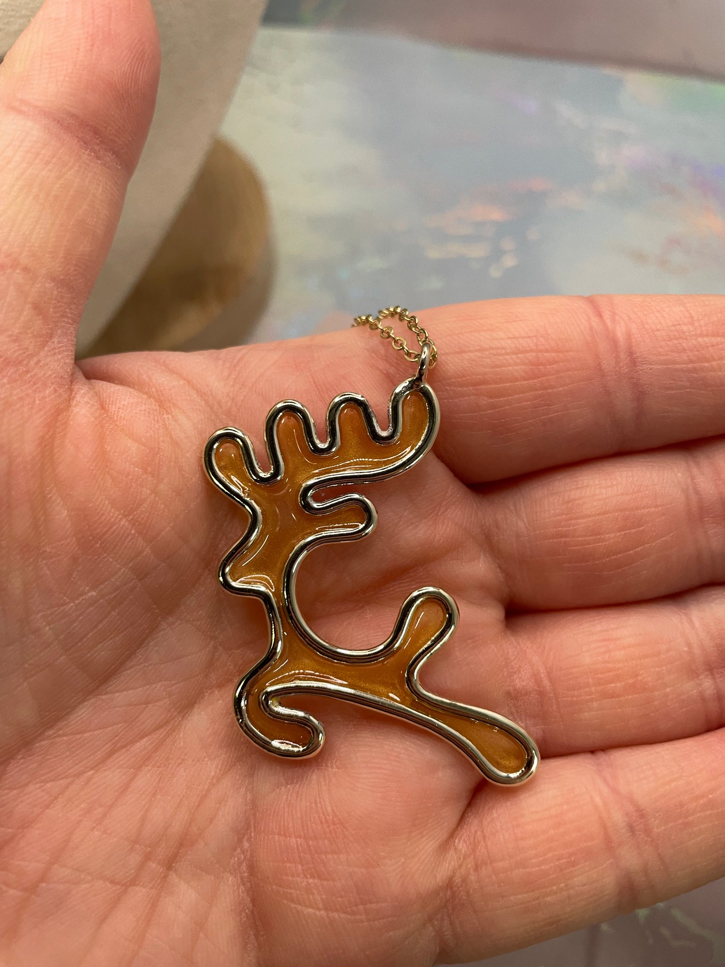 Collier Gros Chevreuil – 27'' Sans Nickel