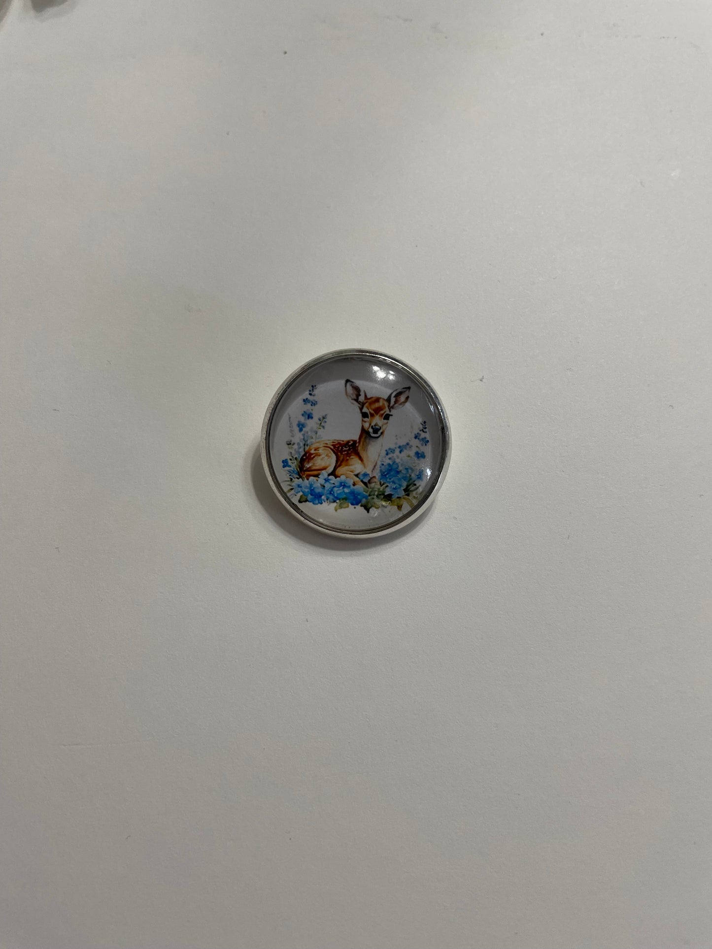 Broche Cabochon Chevreuil – 25 mm
