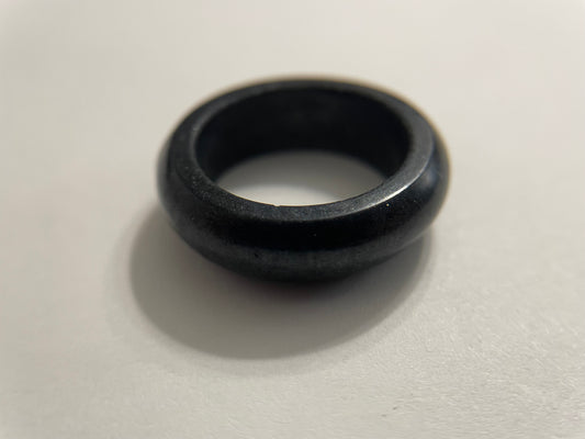Black Resin Ring- Size 9US