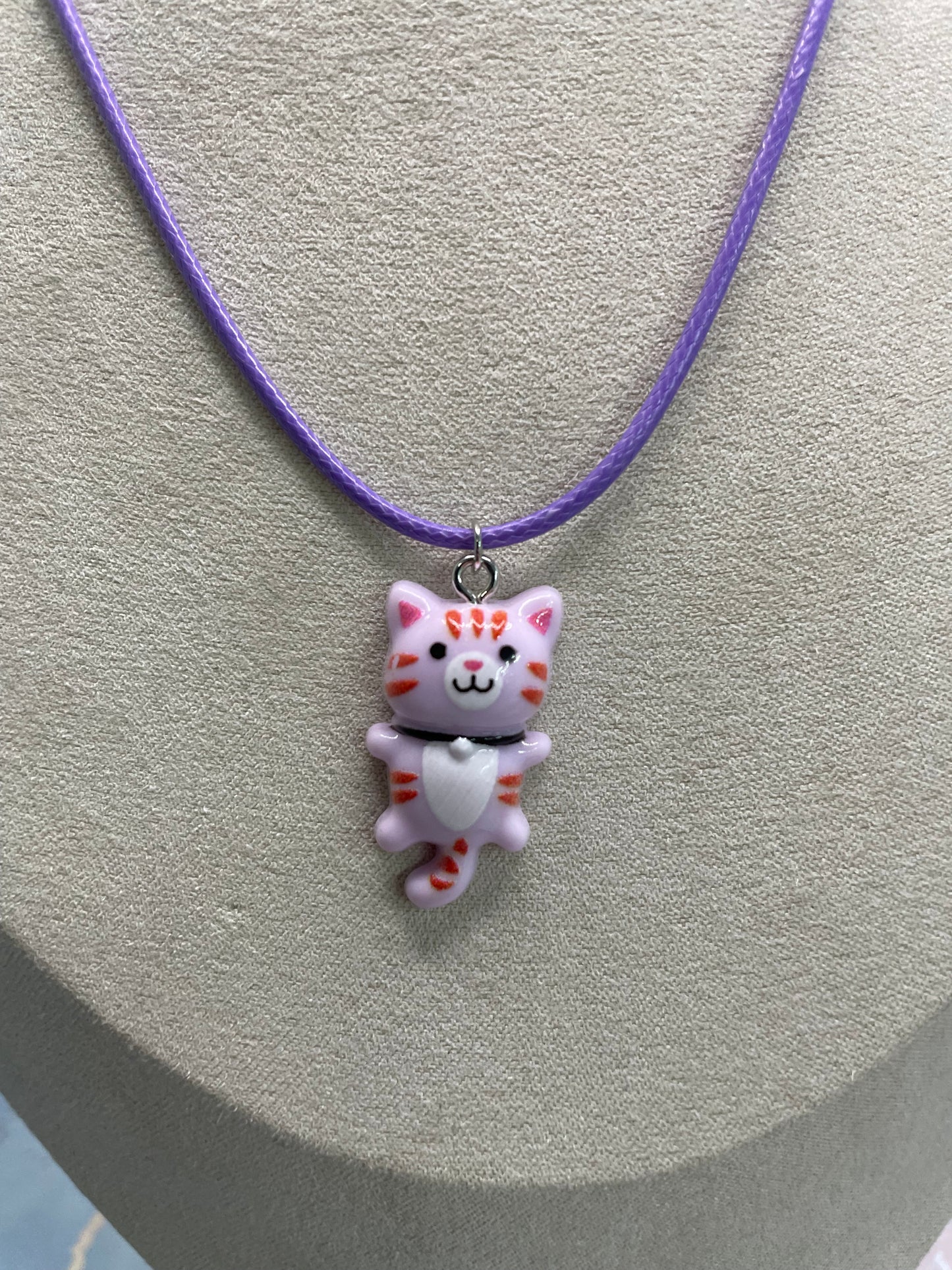 Collier chat sur Corde