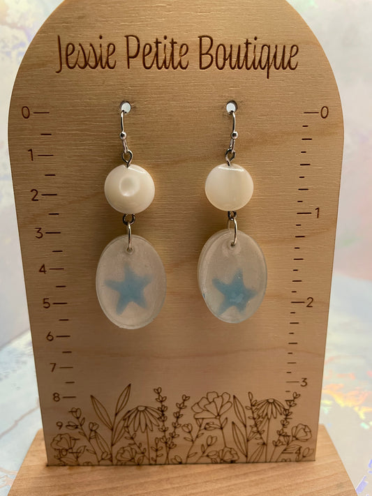 Glow-in-the-Dark Star Whisper Earrings