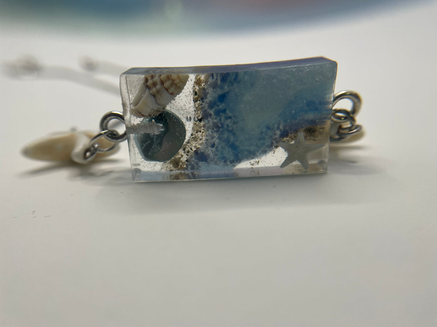 Bracelet Ajustable Inspiration Océan avec Étoile de Mer – Acier Inoxydable