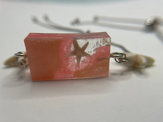 Bracelet Ajustable Inspiration Océan avec Étoile de Mer – Acier Inoxydable