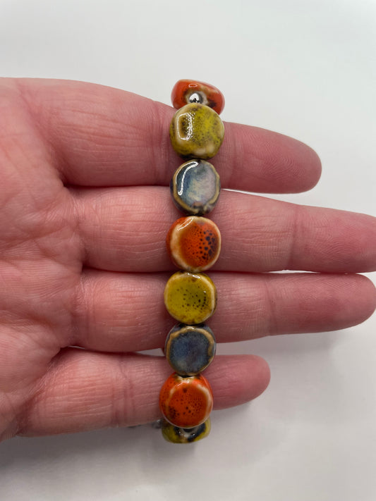 Bracelet bille céramique