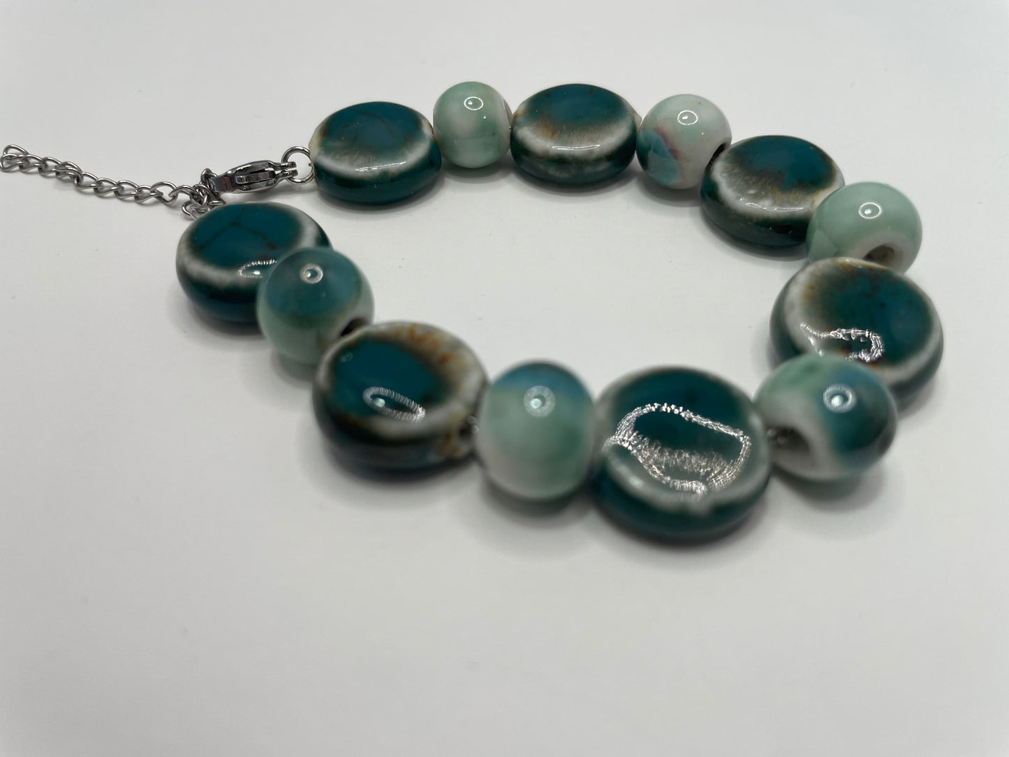 Bracelet Céramique Bleu