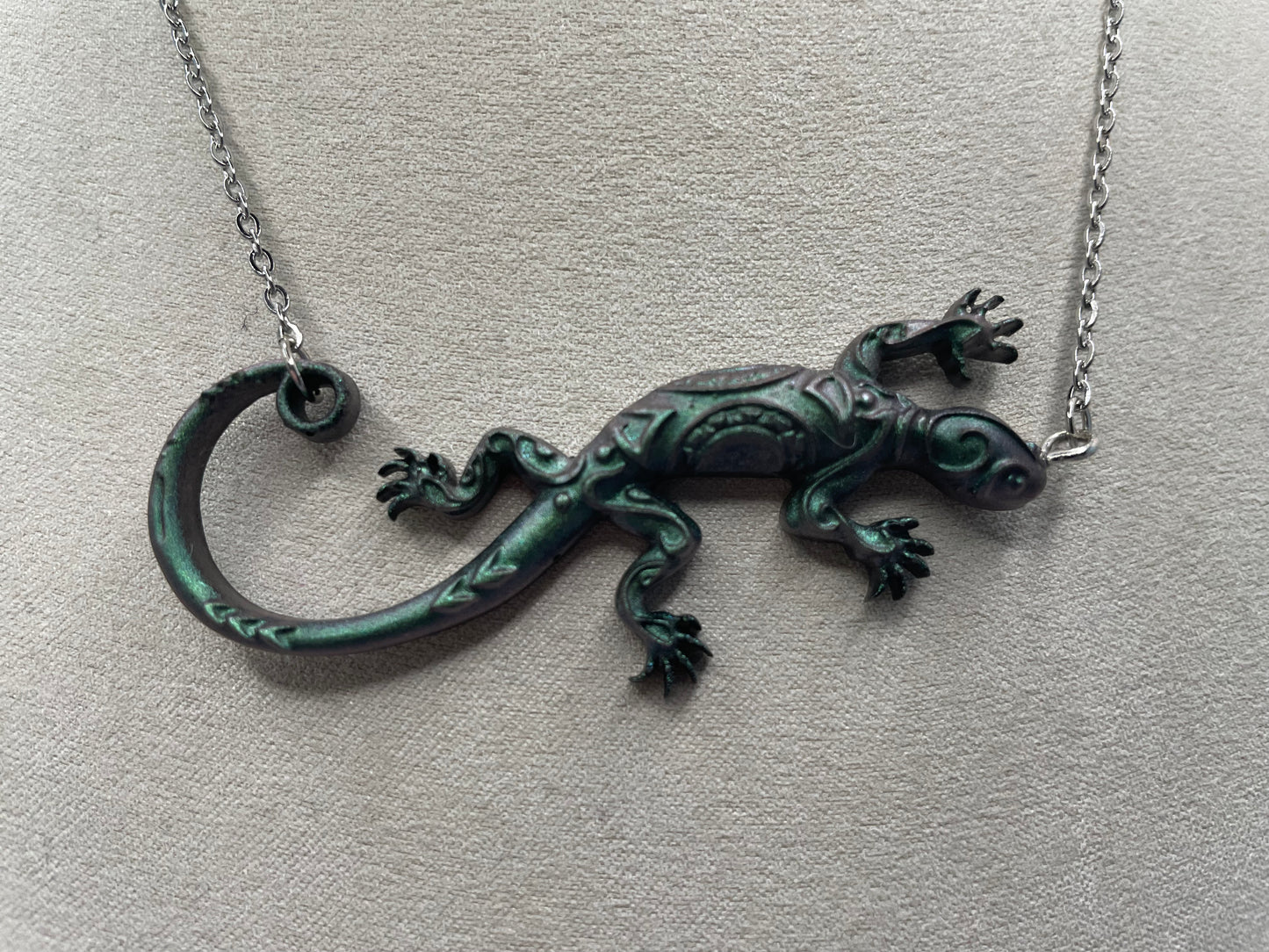 Collier Gecko/Lézard 
