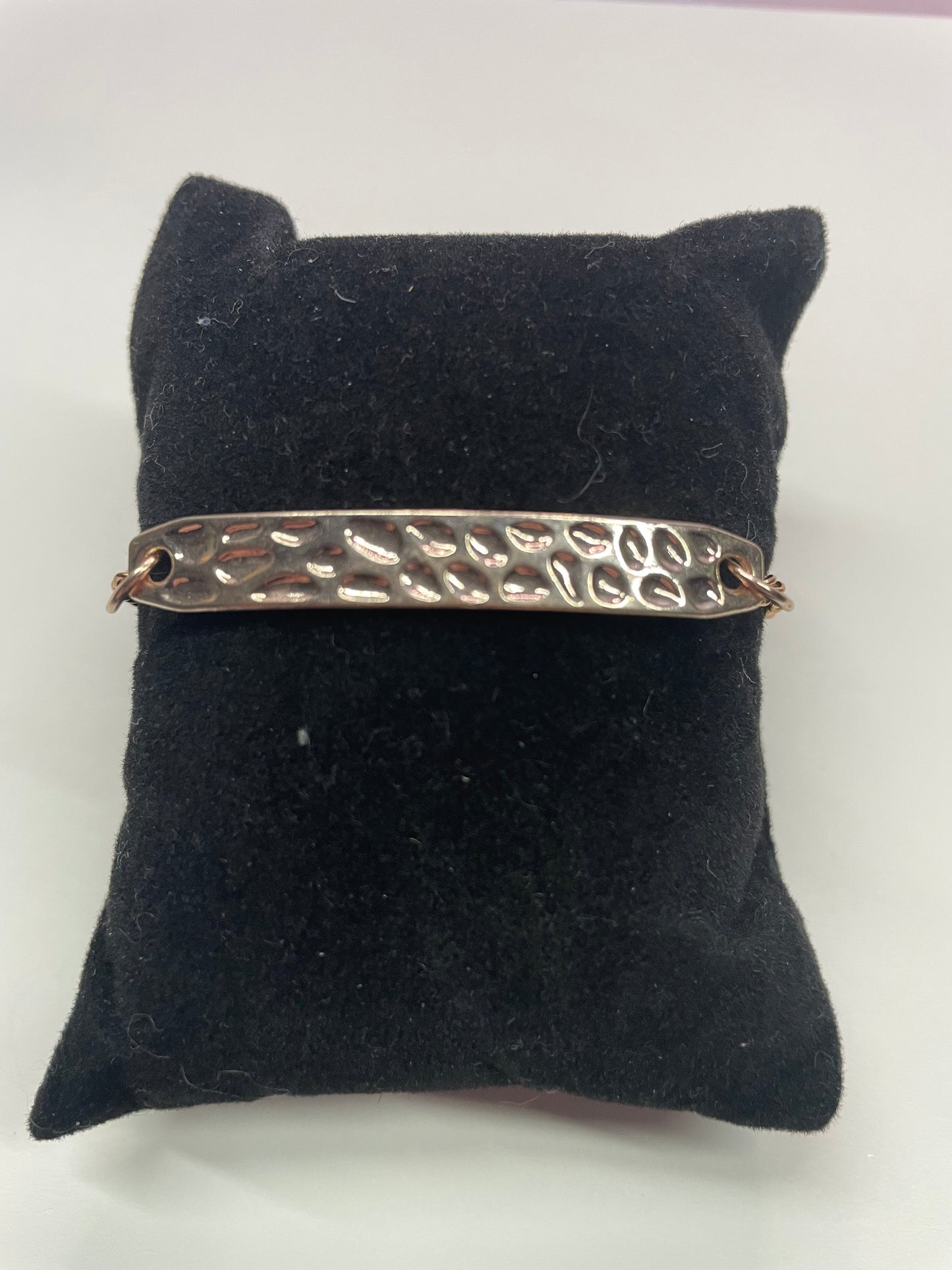 Bracelet barre or rose - Acier Inoxydable