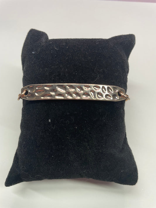 Bracelet barre or rose - Acier Inoxydable