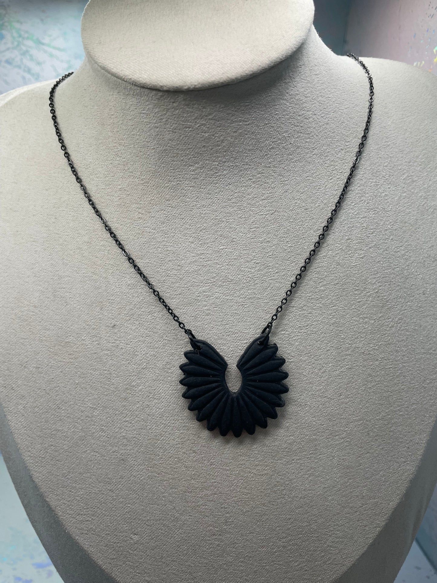 Ensemble Josée Argile Noir-Sans Nickel+Acier Inoxydable