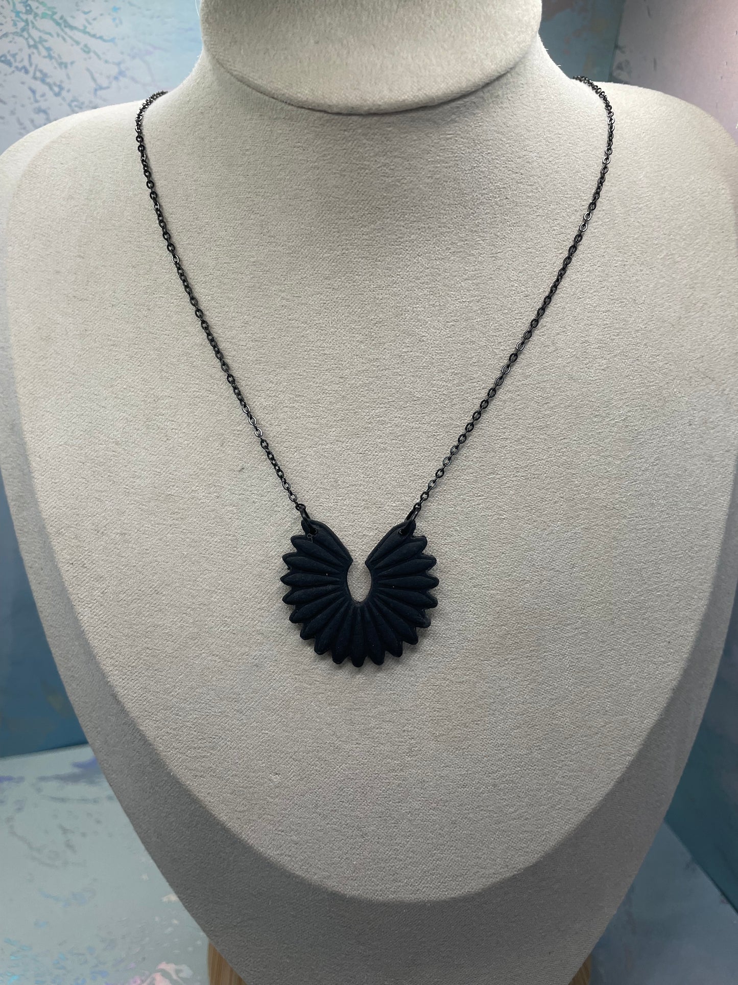 Ensemble Josée Argile Noir-Sans Nickel+Acier Inoxydable