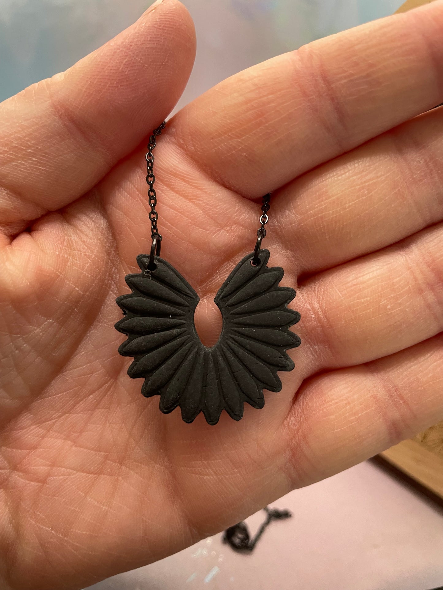 Ensemble Josée Argile Noir-Sans Nickel+Acier Inoxydable