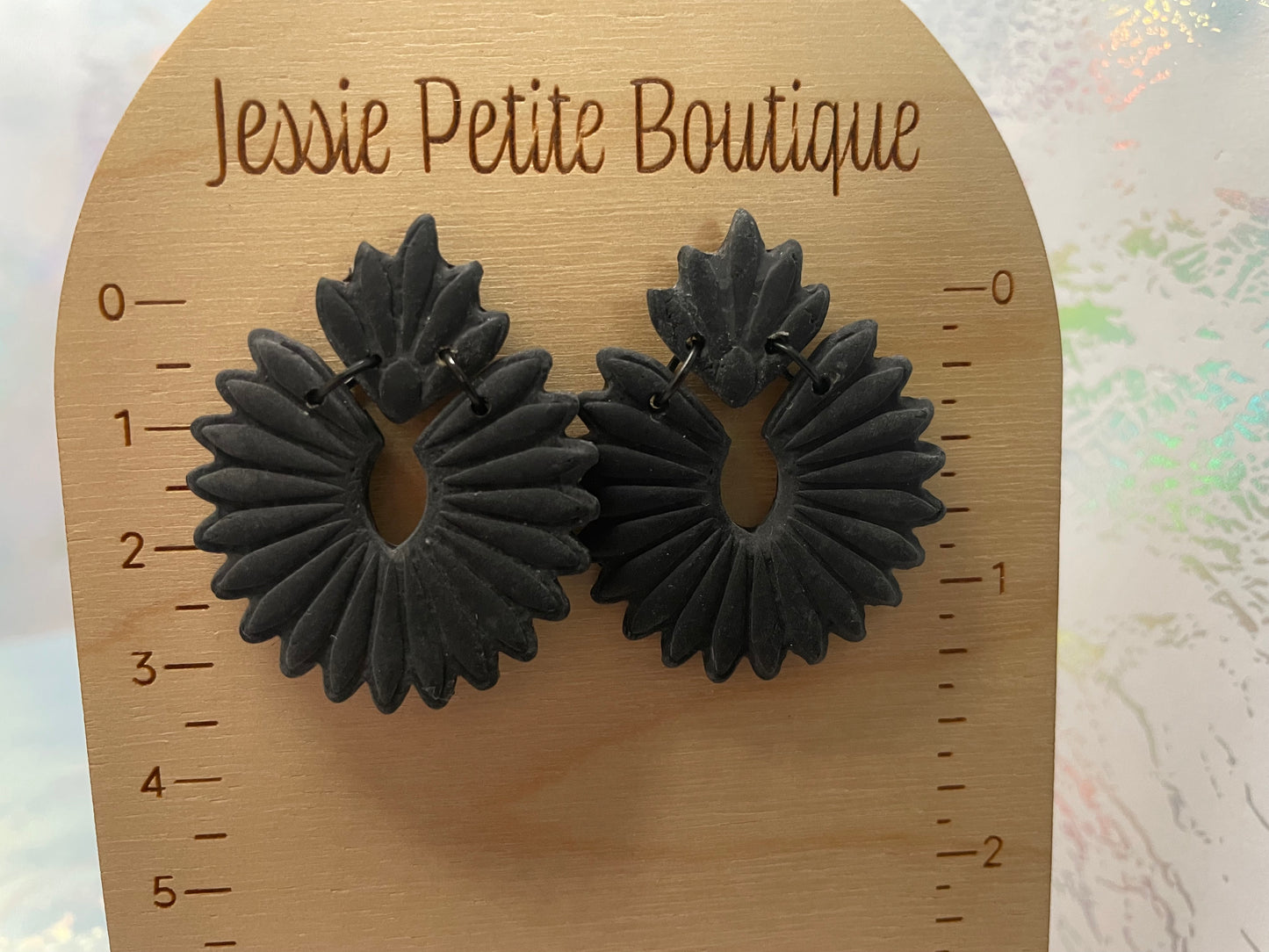 Ensemble Josée Argile Noir-Sans Nickel+Acier Inoxydable