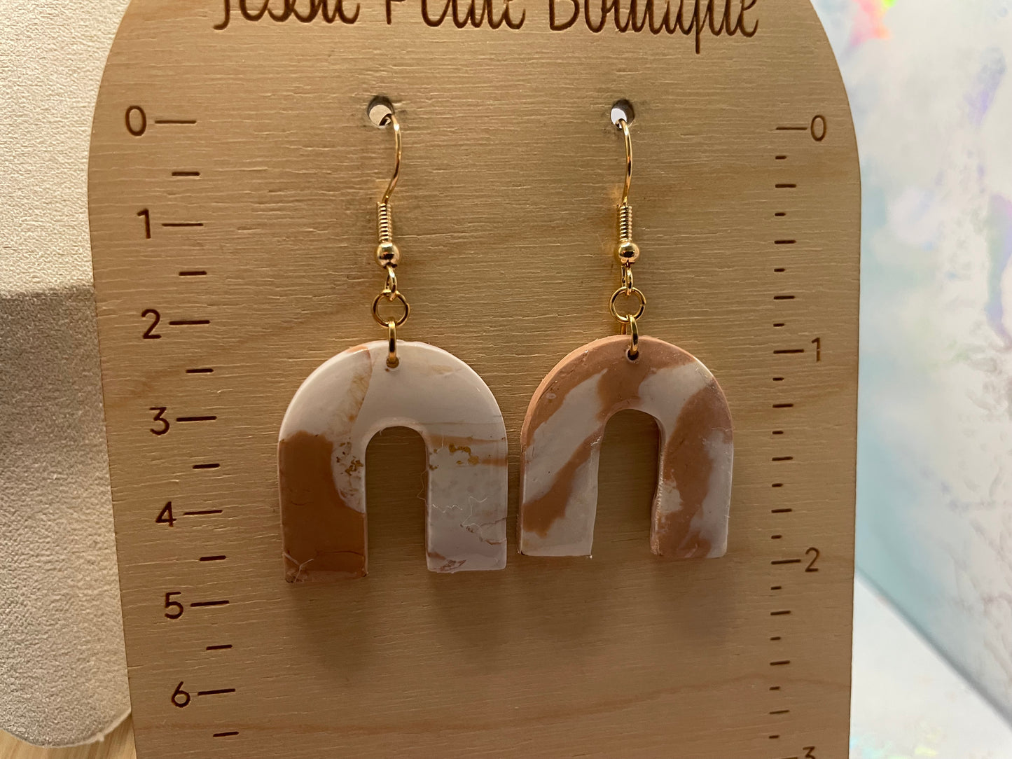 Ensemble argile Blanche et Beige-Sans Nickel