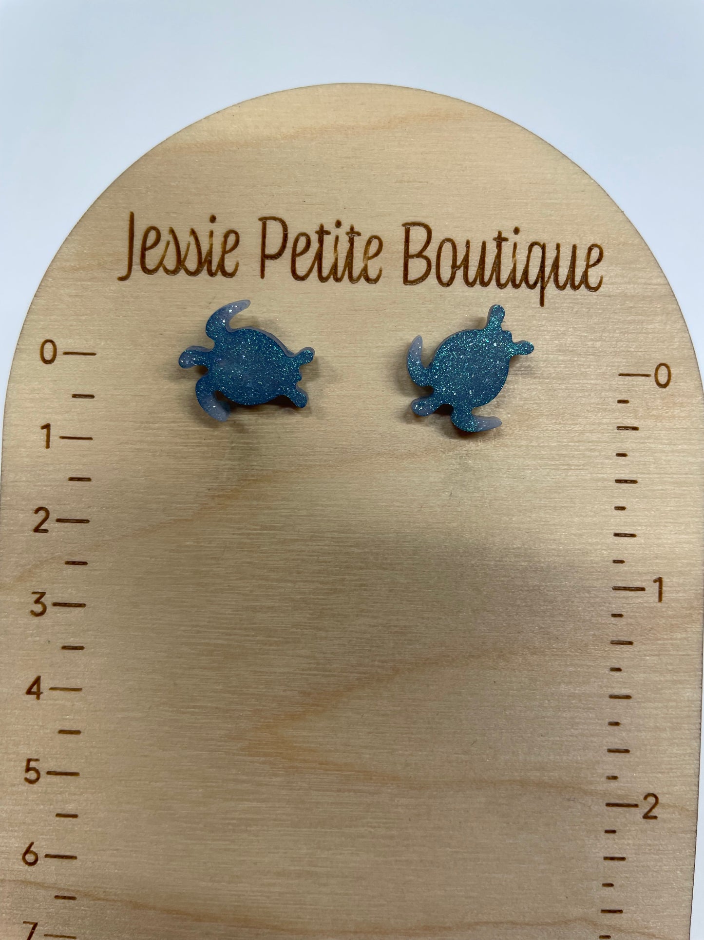 boutons d’oreille tortue-Sans Nickel