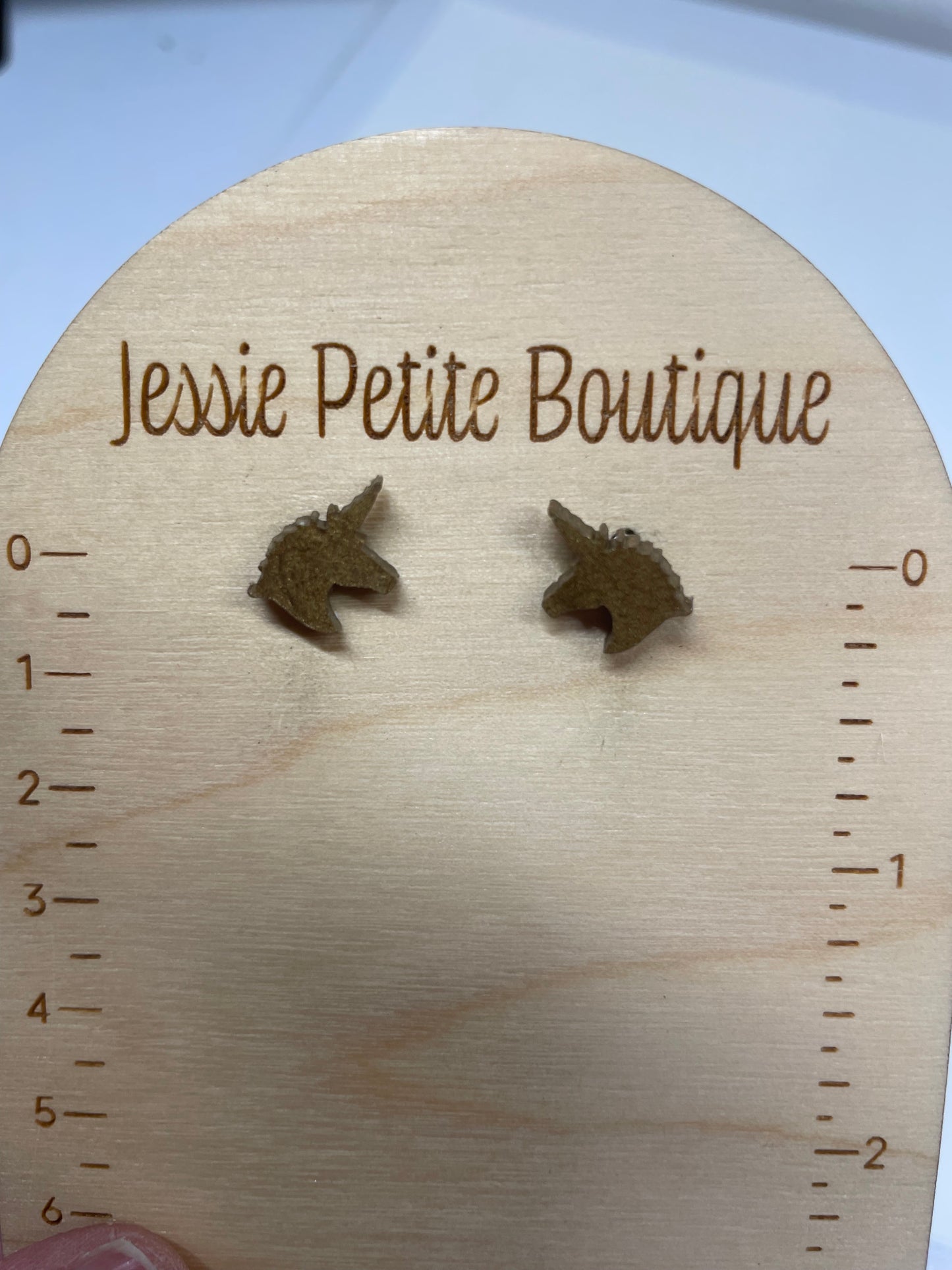 Unicorn Stud Earrings-Nickel Free