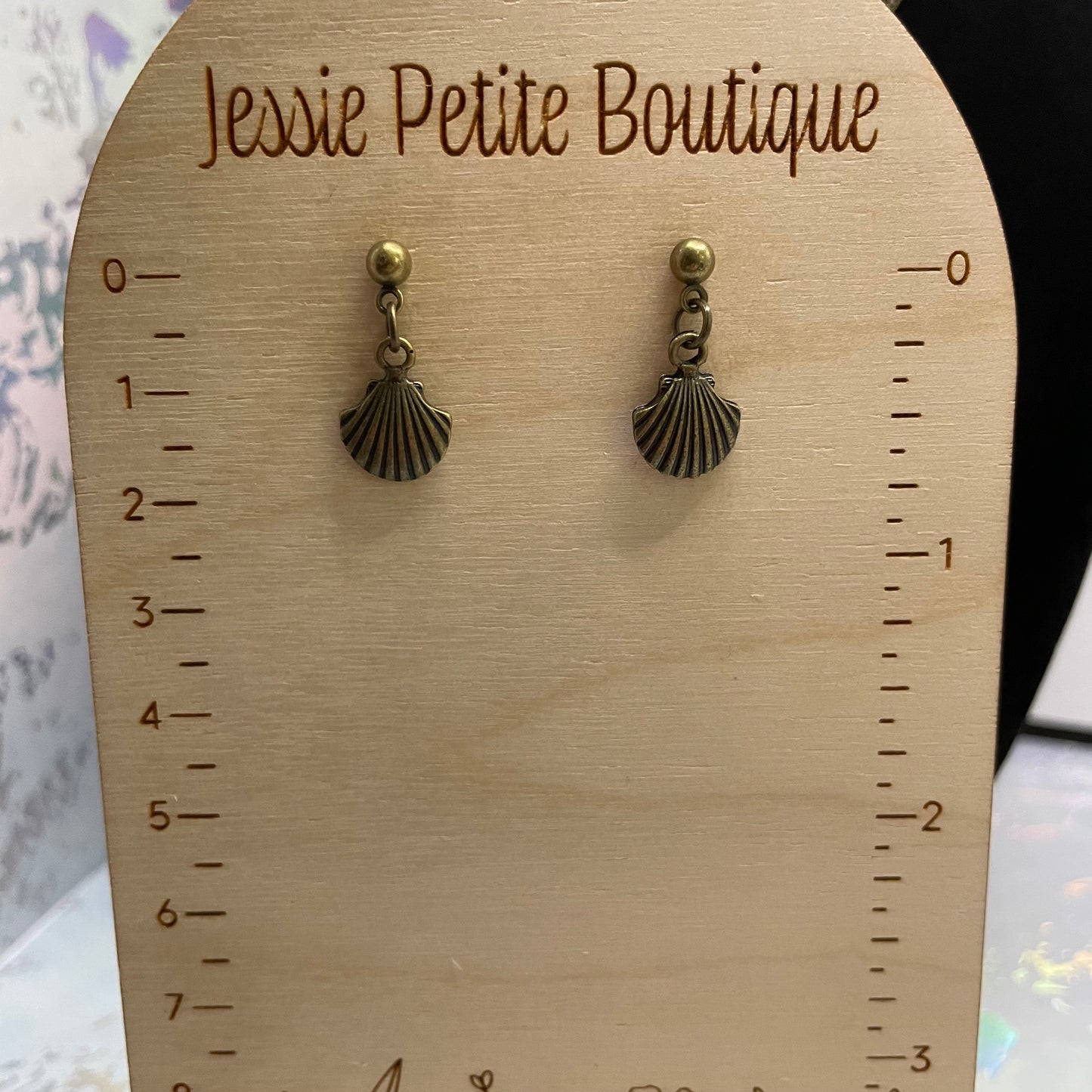 Ensemble Petit Coquillages Bronze 19 pouces