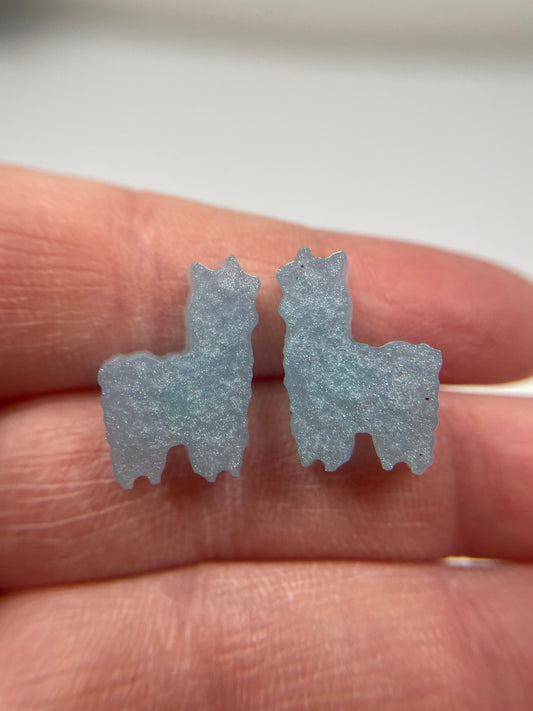 Lama/Alpage Stud Earrings-Nickel Free