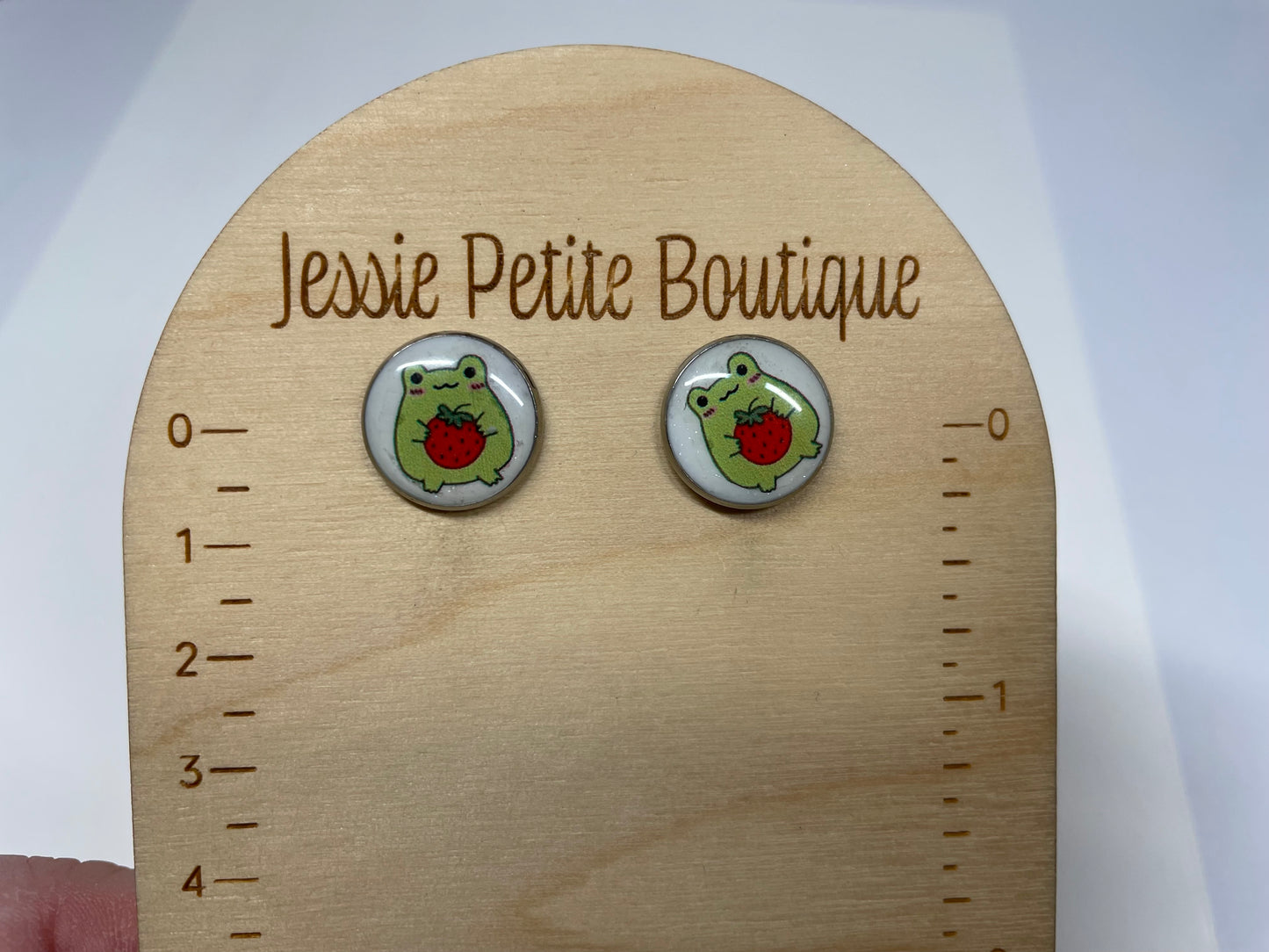 Bouton d'oreille grenouille-Sans Nickel+Acier Inoxydable