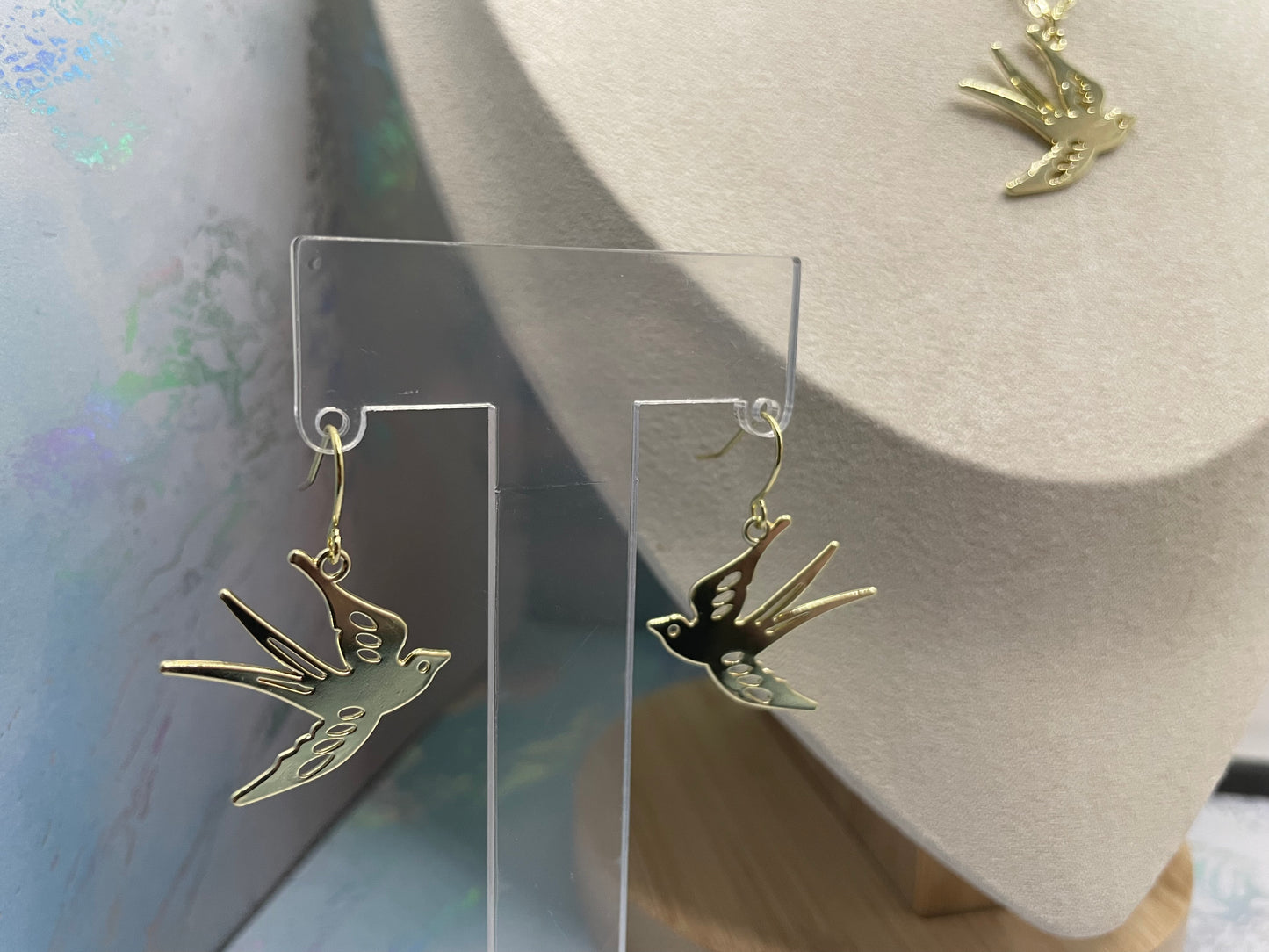 Ensemble de bijoux Chic Gold Bird - 18'' sans nickel