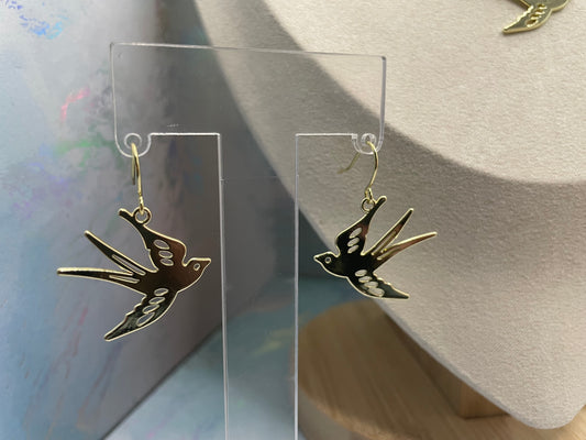 Ensemble de bijoux Chic Gold Bird - 18'' sans nickel