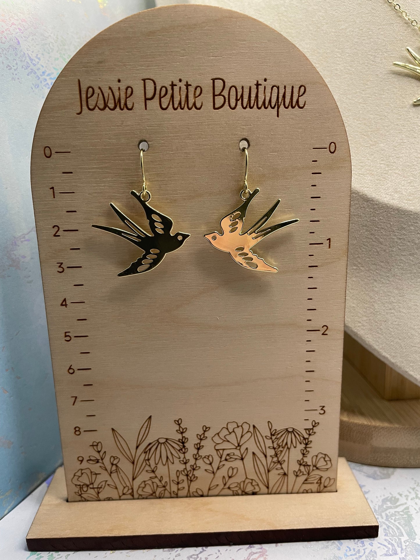 Ensemble de bijoux Chic Gold Bird - 18'' sans nickel