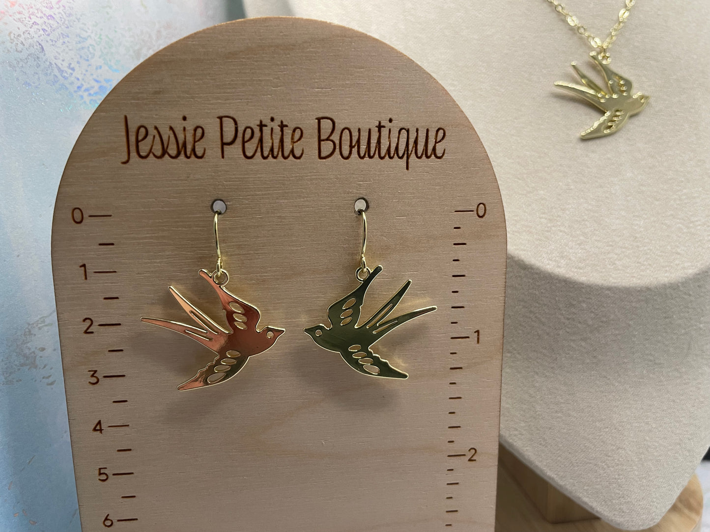 Ensemble de bijoux Chic Gold Bird - 18'' sans nickel