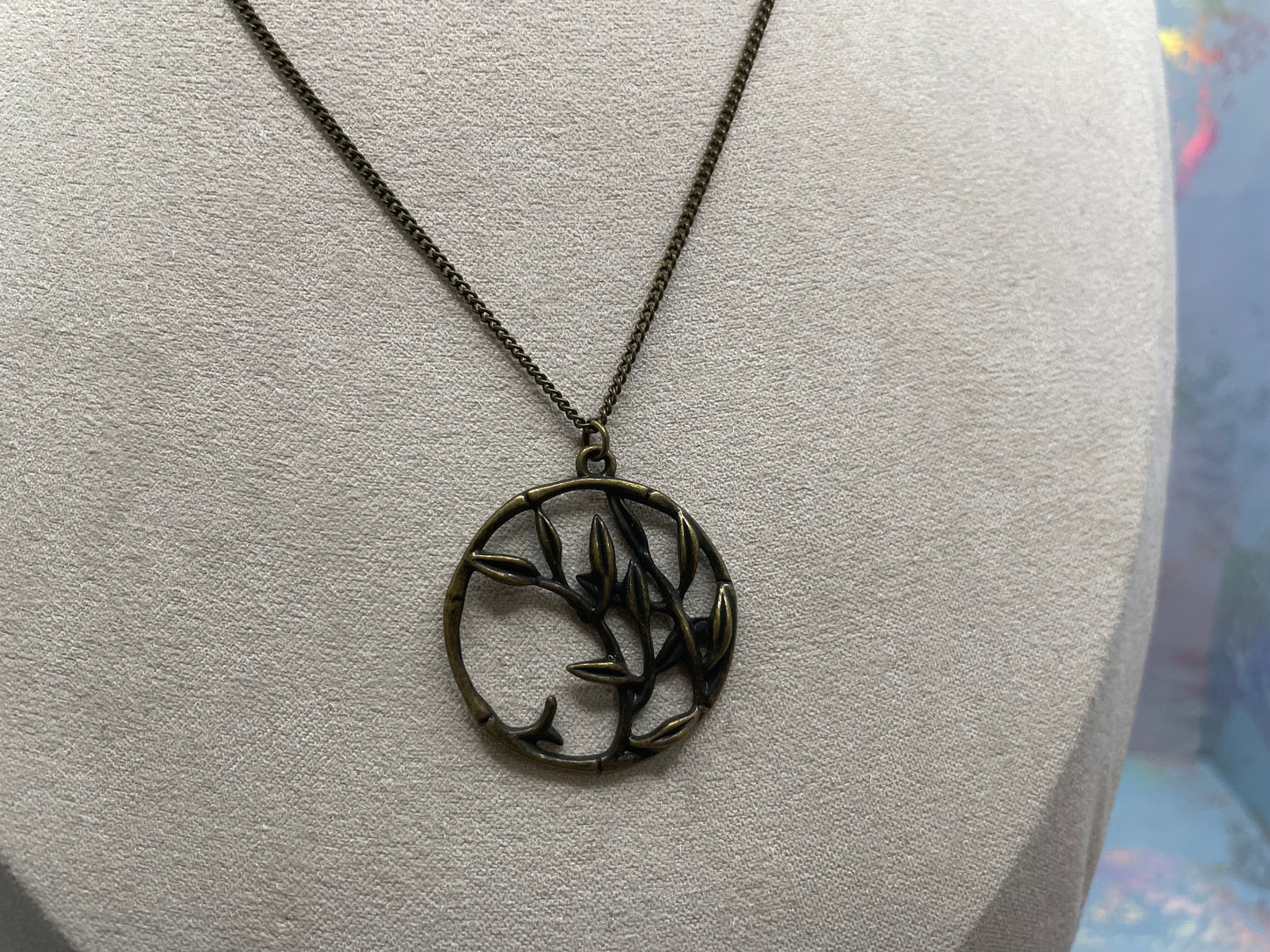 Ensemble Botaniques Circulaires Bronze