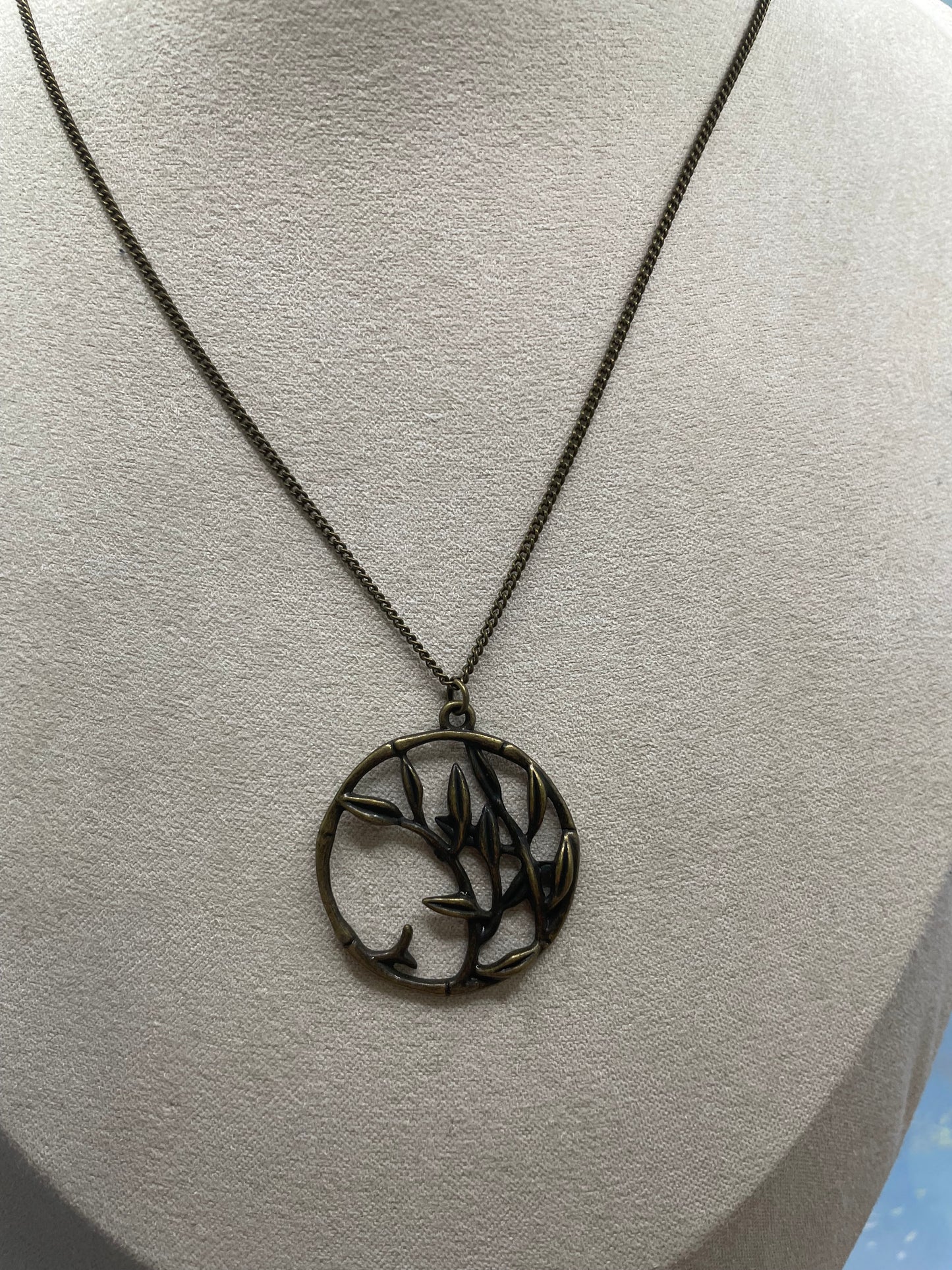 Ensemble Botaniques Circulaires Bronze