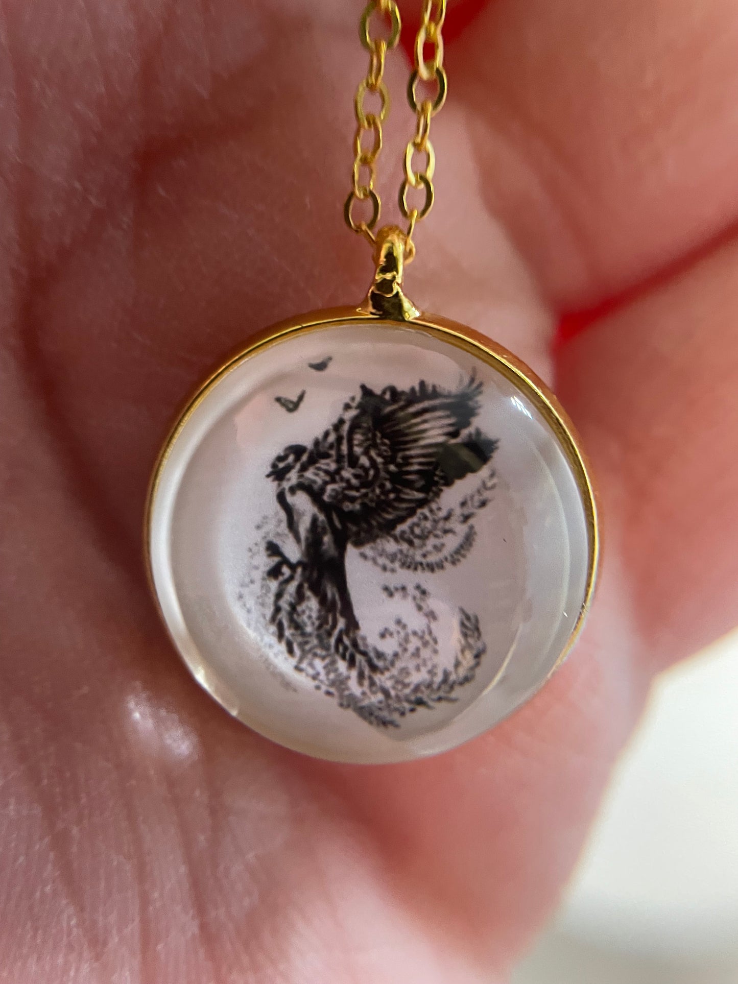 Gold Bezel Wildlife SET