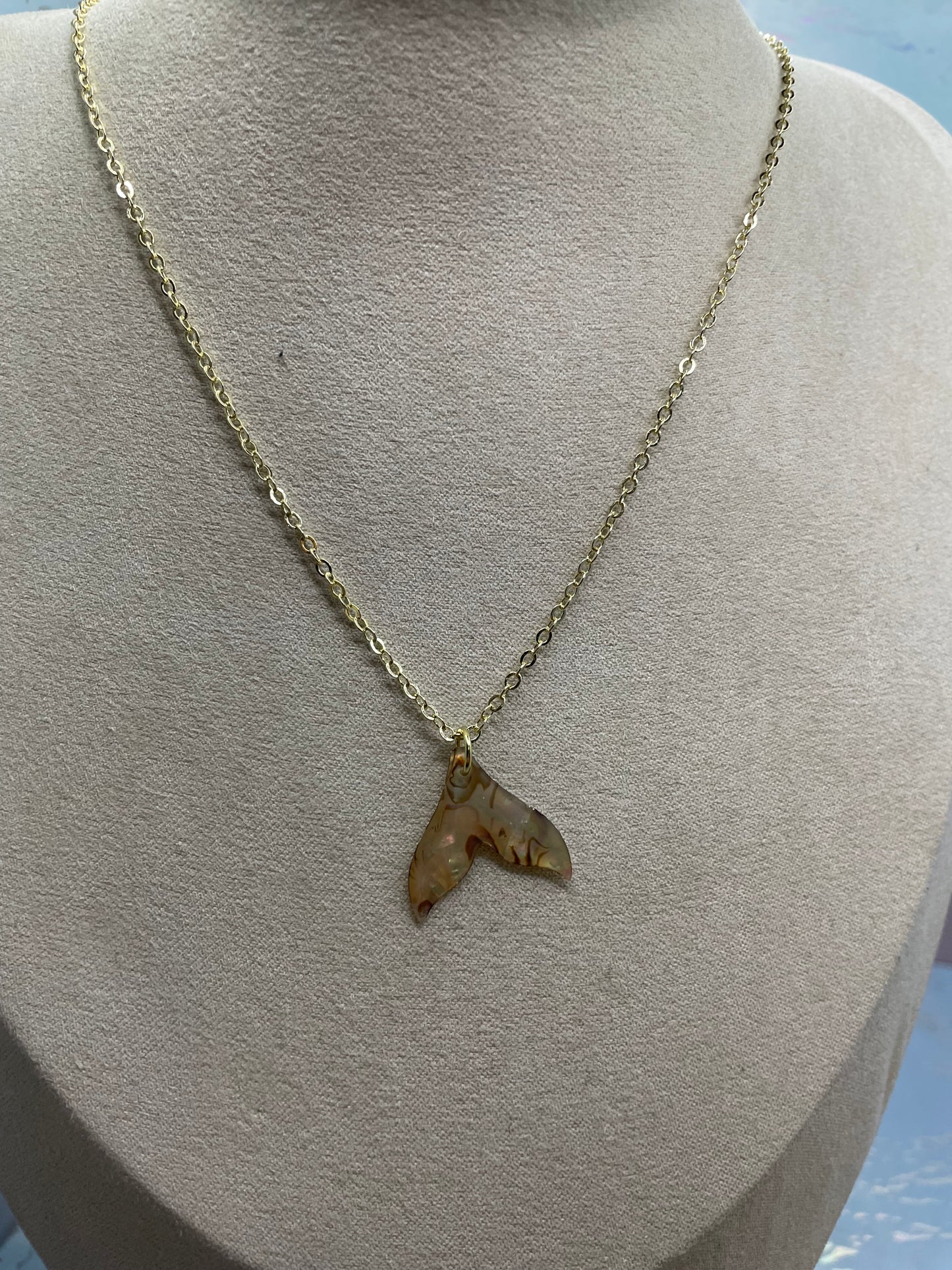 Ensemble Queue de Baleine (Nacre d’Abalone) Acier Inoxydable+Sans Nickel