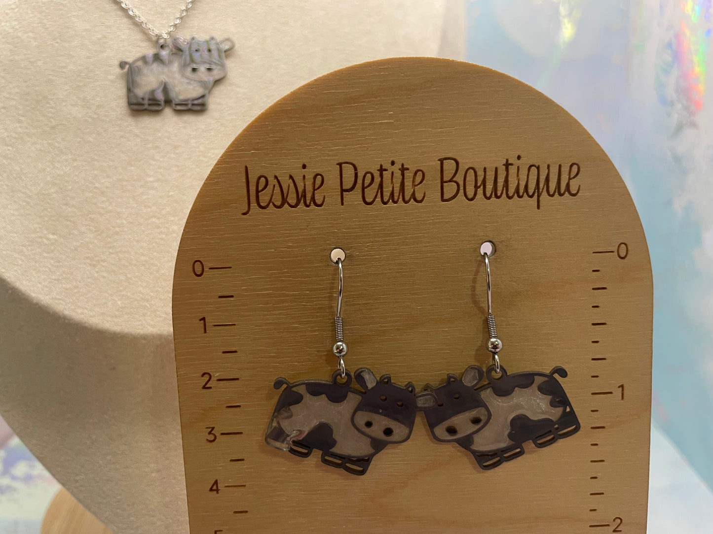 Ensemble Vache en Metal-Acier Inoxydable+Sans Nickel