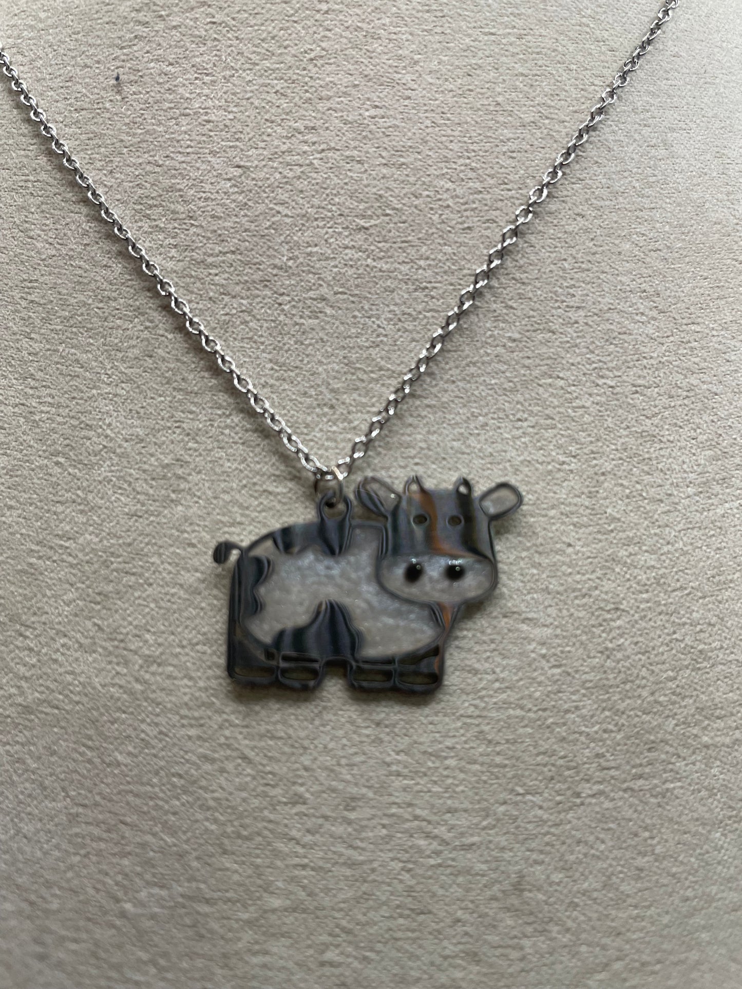 Ensemble Vache en Metal-Acier Inoxydable+Sans Nickel