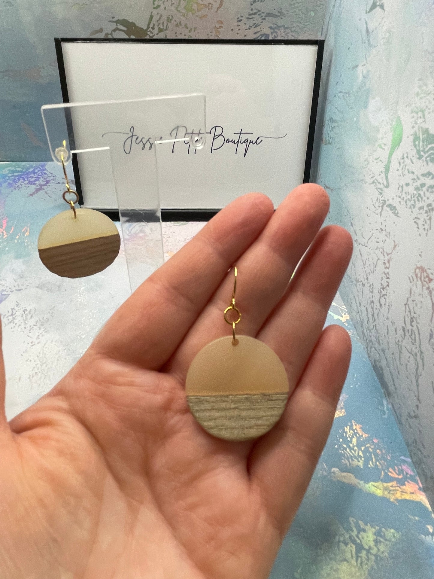 Boucles d'oreilles Balance Naturelle