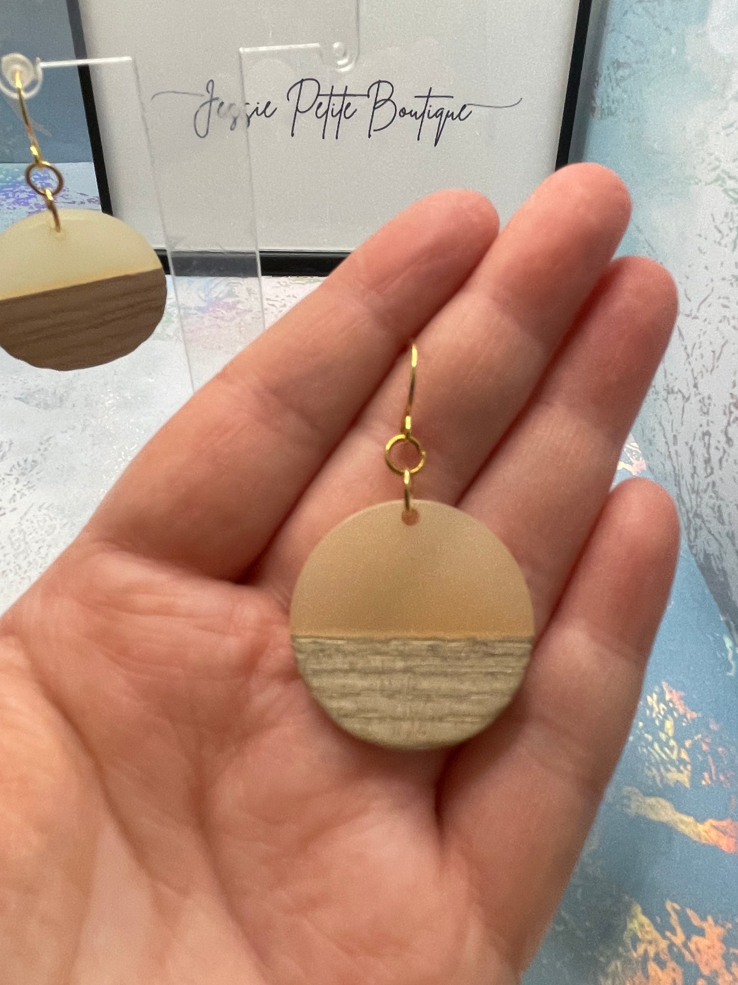 Boucles d'oreilles Balance Naturelle