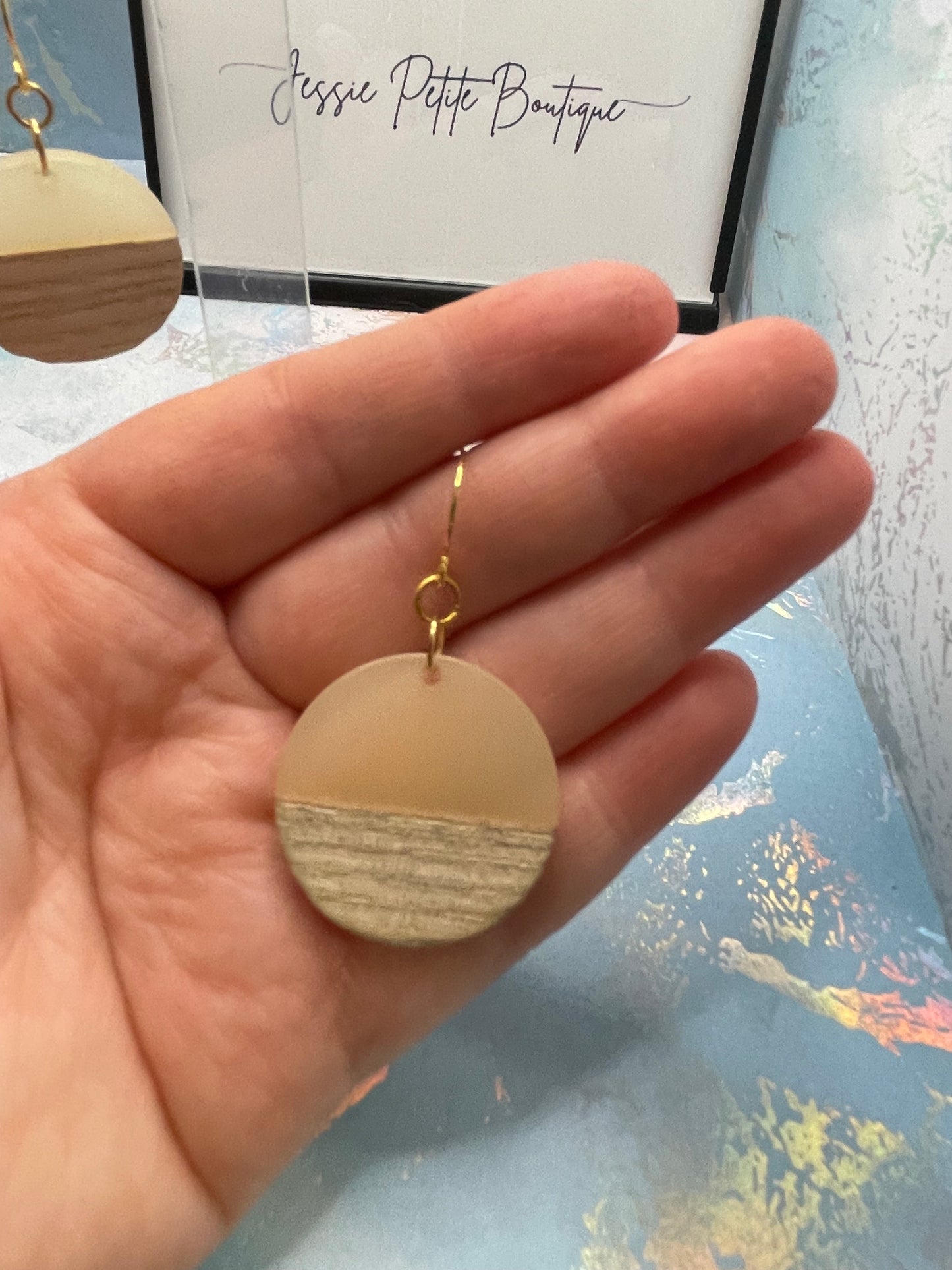 Boucles d'oreilles Balance Naturelle