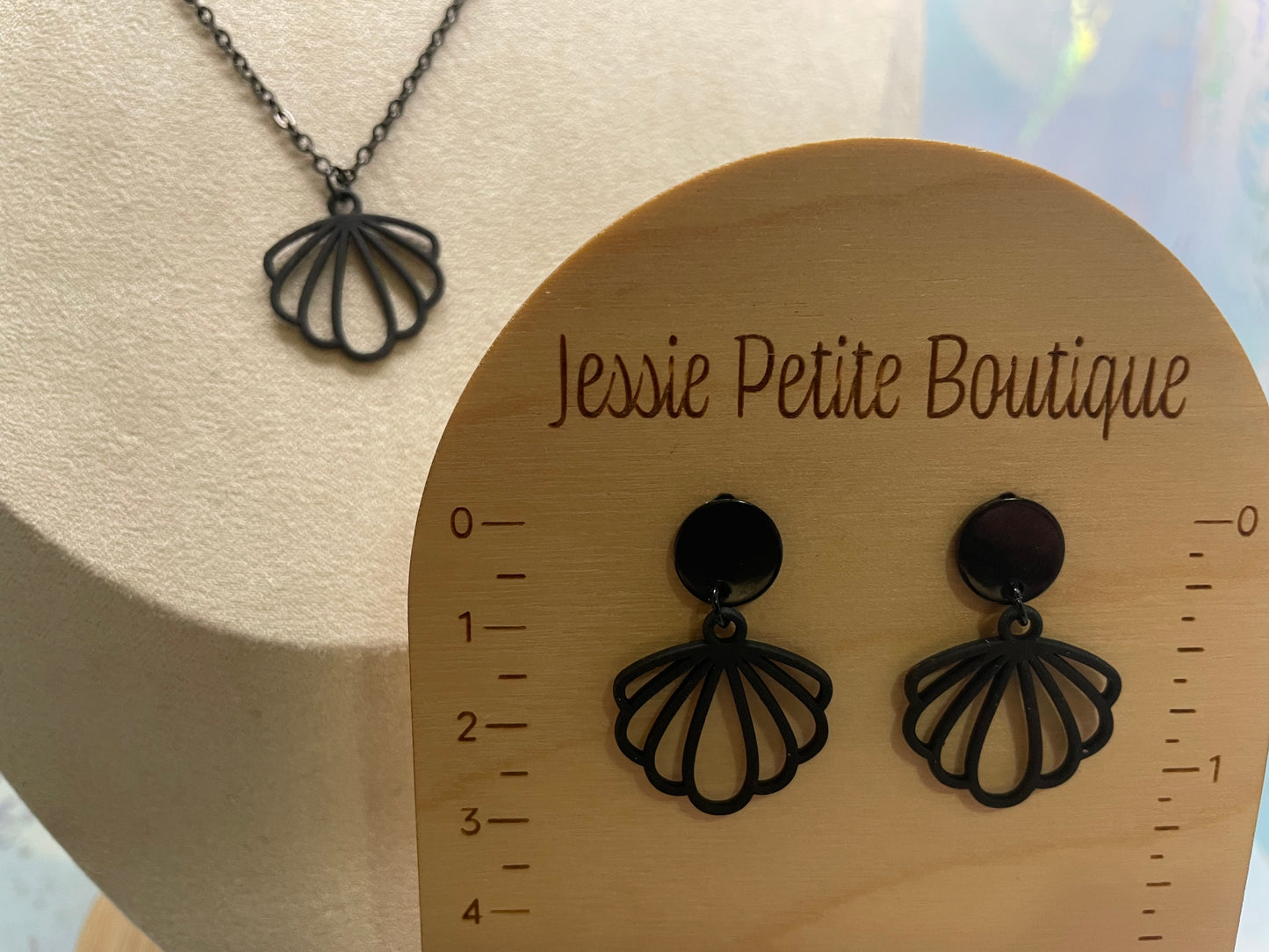 Ensemble Coquillage Noir 