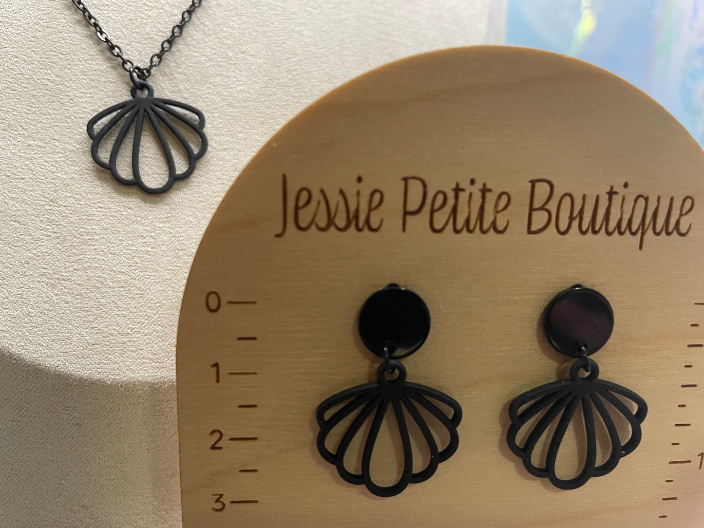 Ensemble Coquillage Noir 