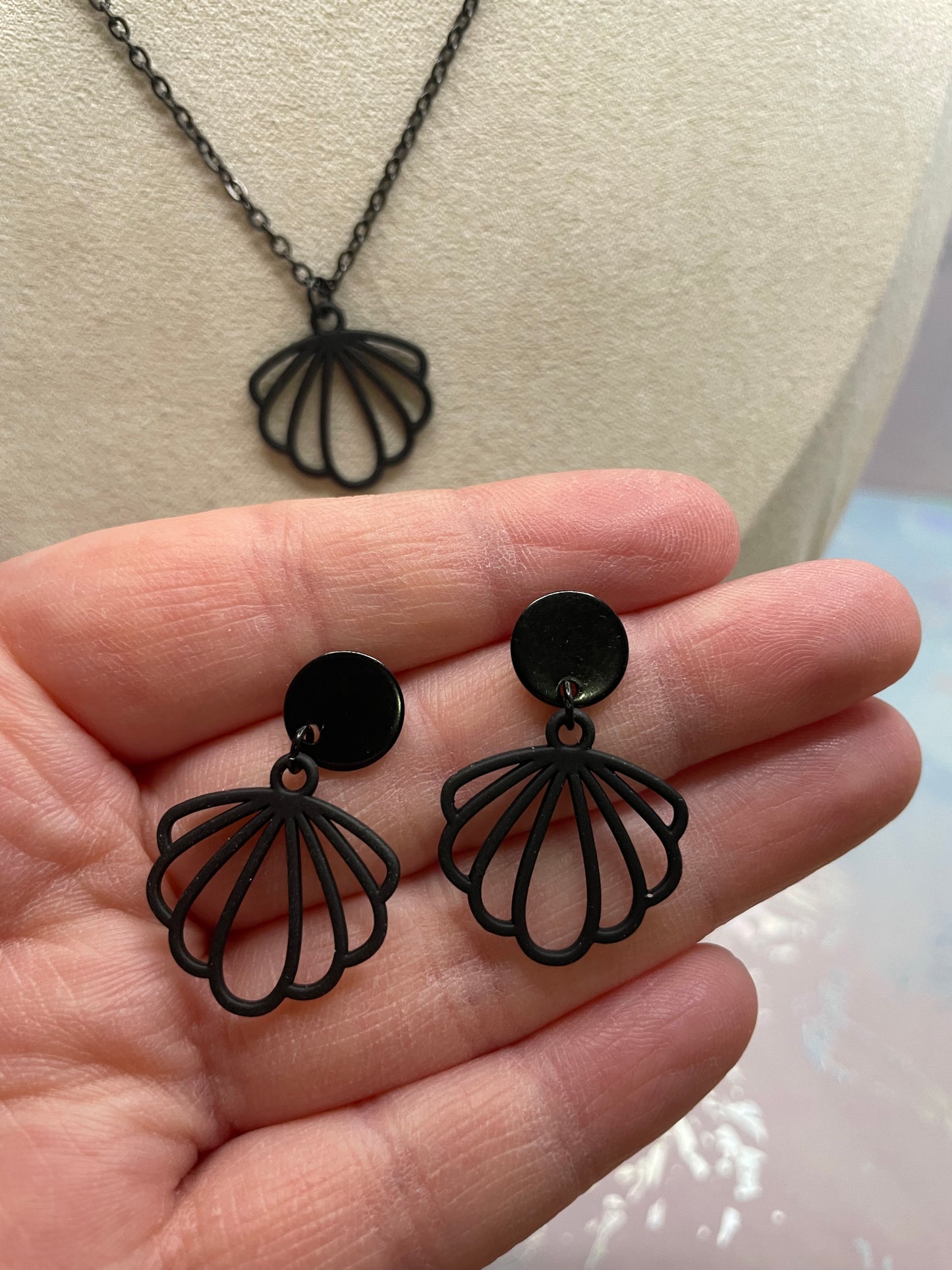 Ensemble Coquillage Noir 