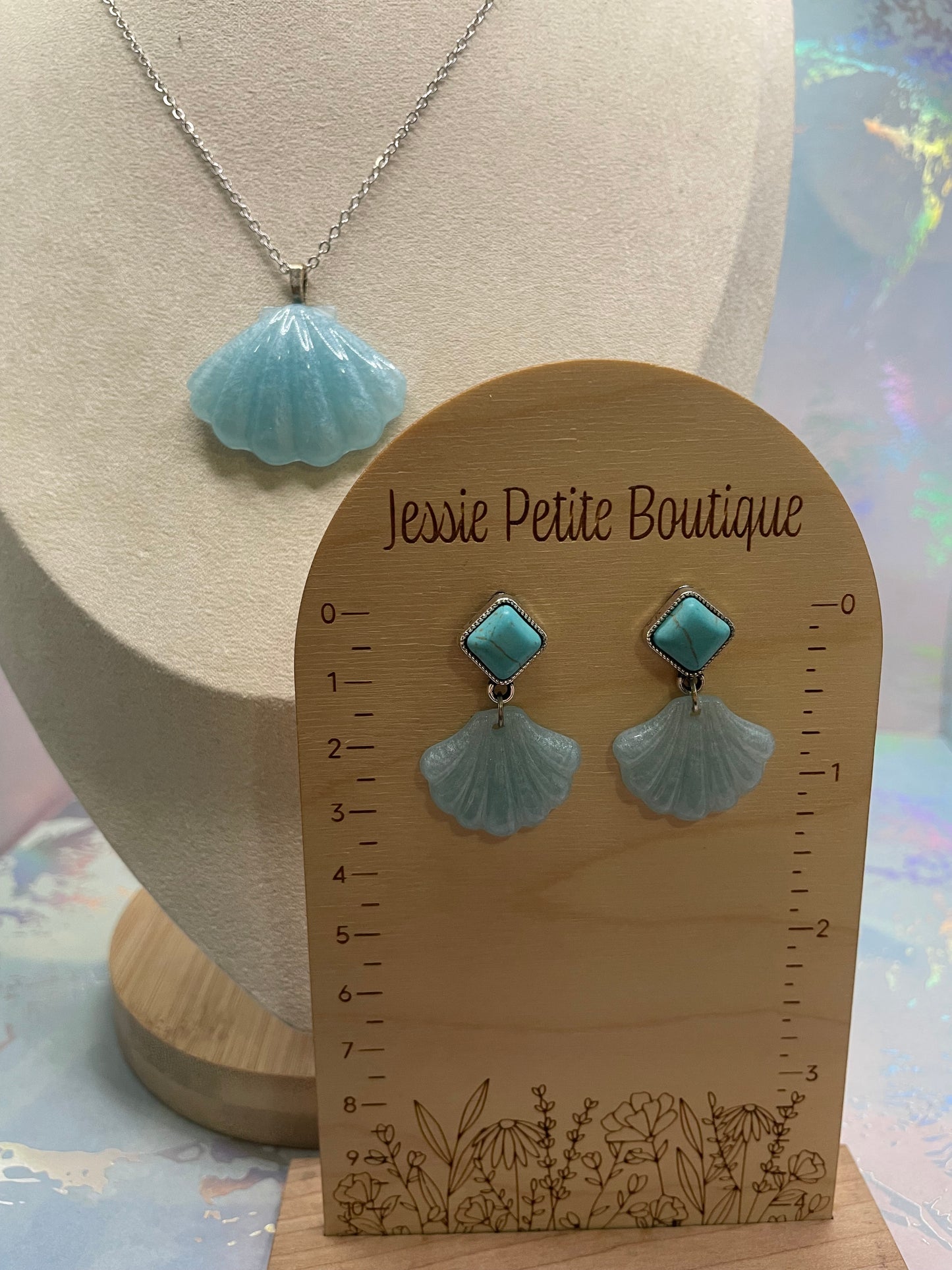 Ensemble Coquillage Bleu