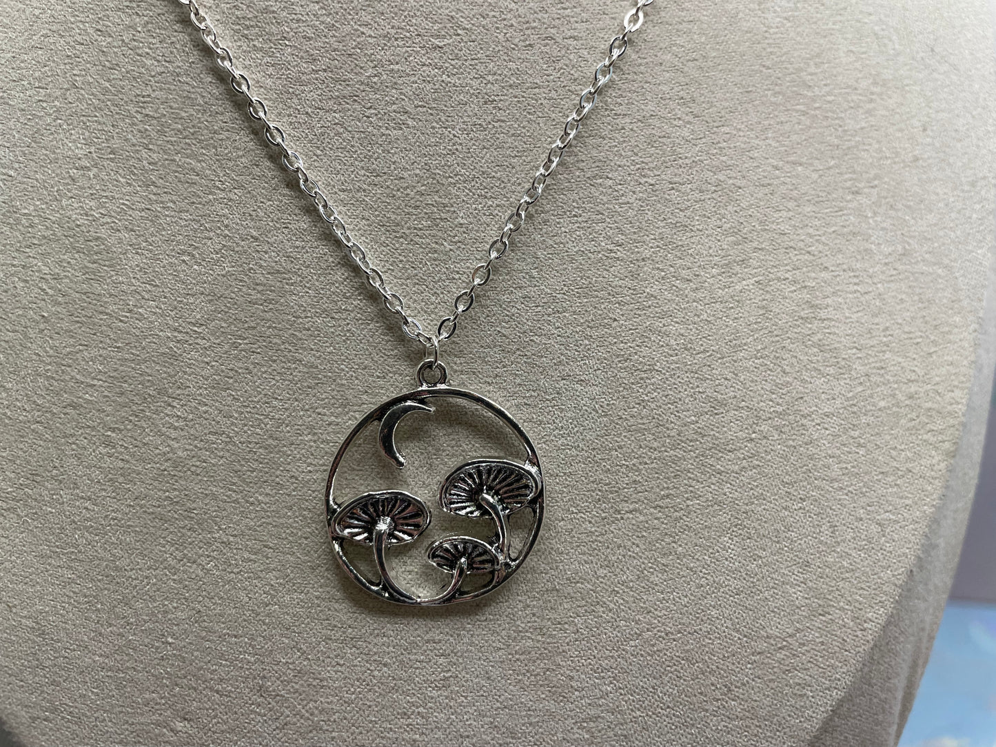 Ensemble Champignons et Lune-Acier Inoxydable+Sans Nickel