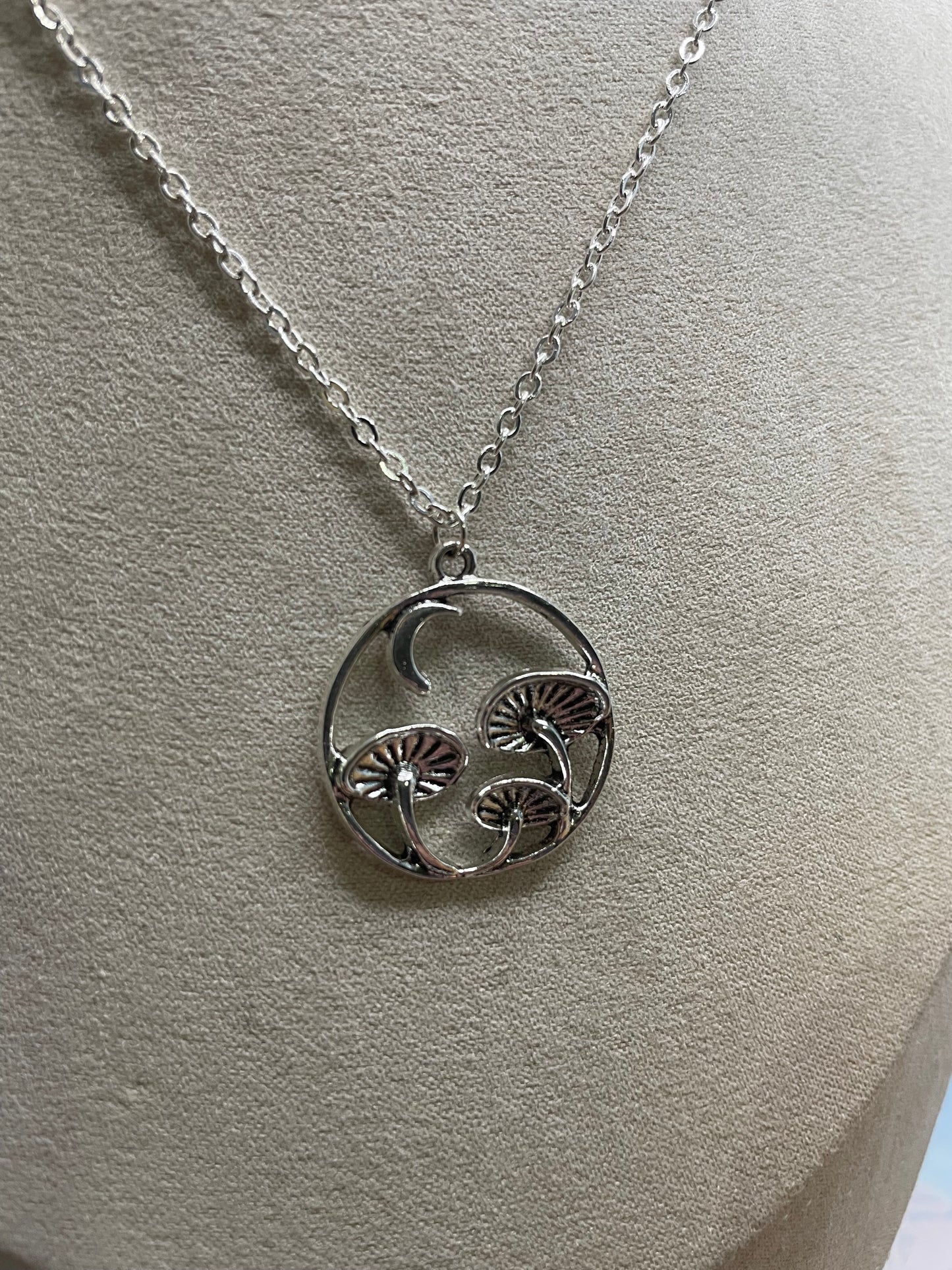 Ensemble Champignons et Lune-Acier Inoxydable+Sans Nickel