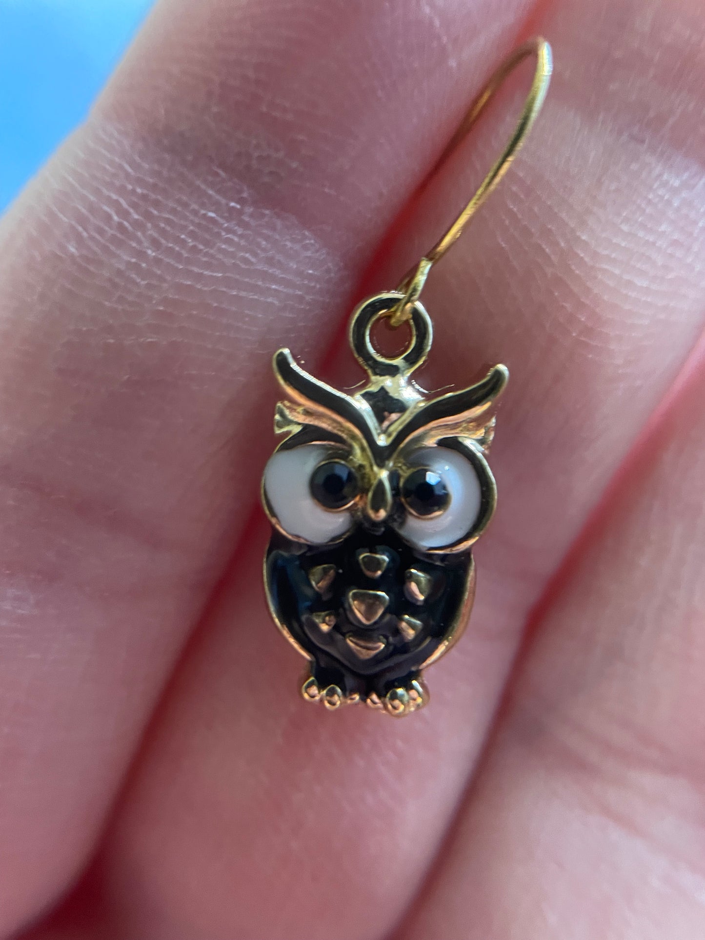 Ensemble Hibou Noir & Or