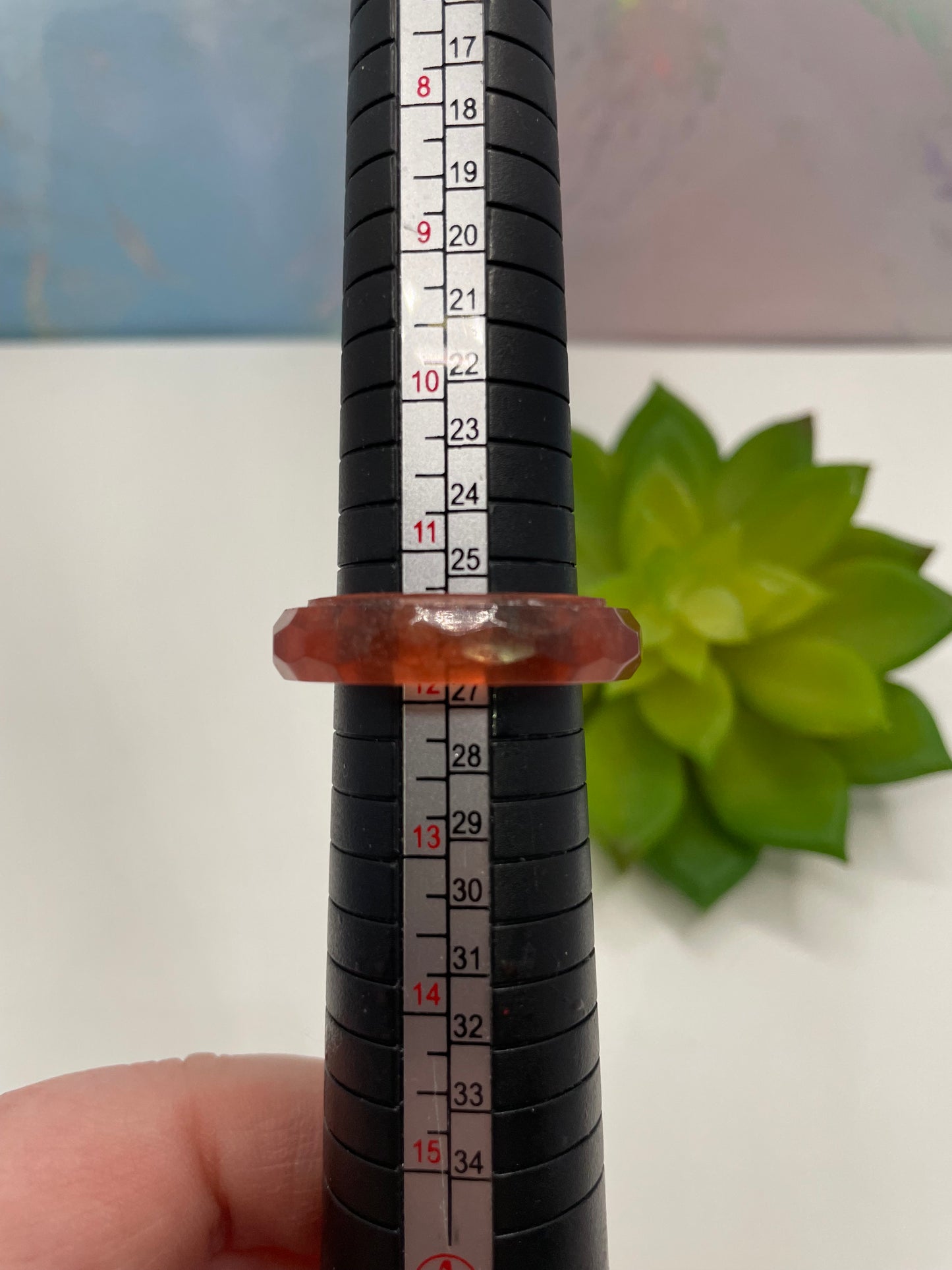 Textured Resin Ring-Size 11½US