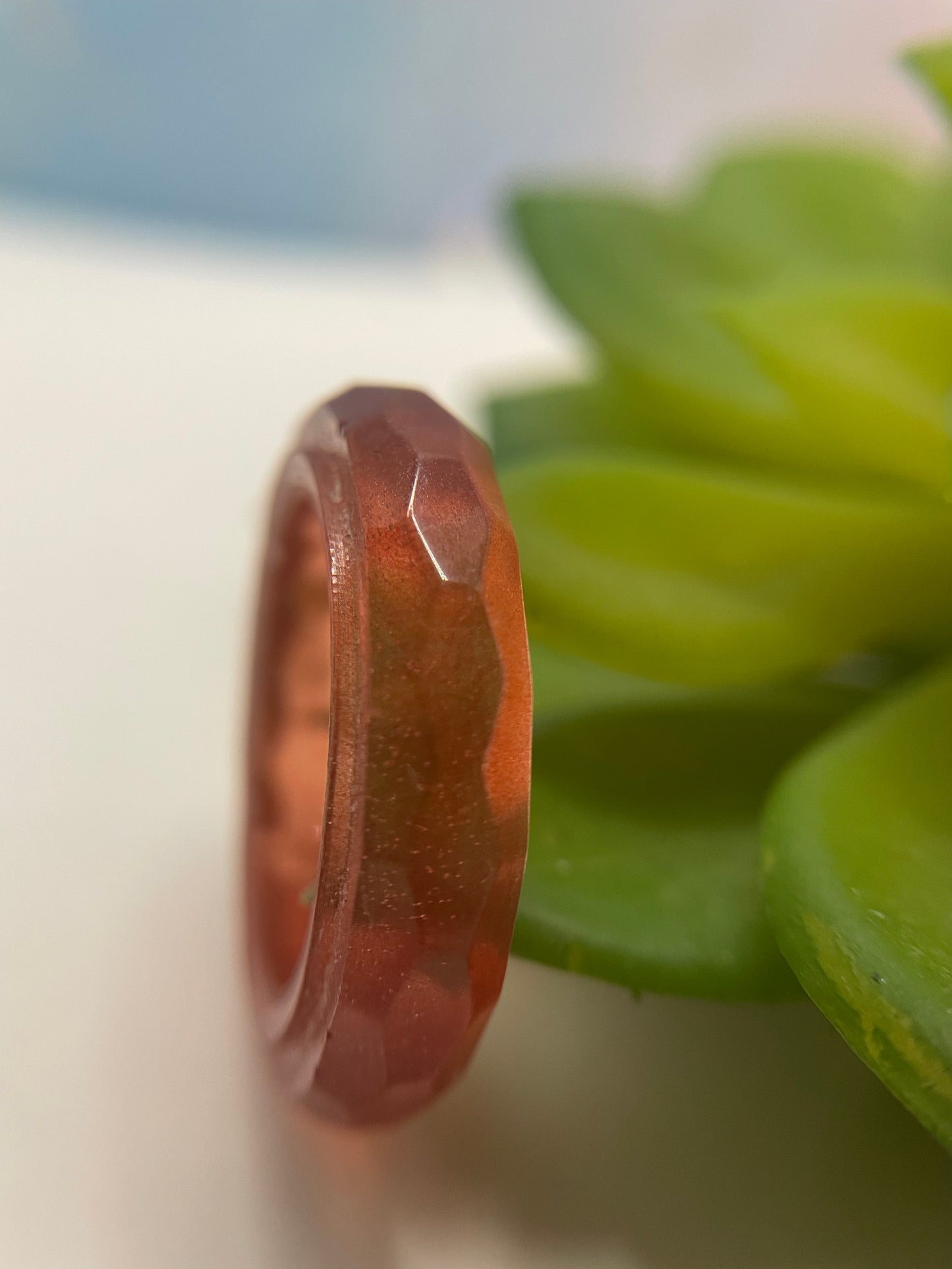 Textured Resin Ring-Size 11½US