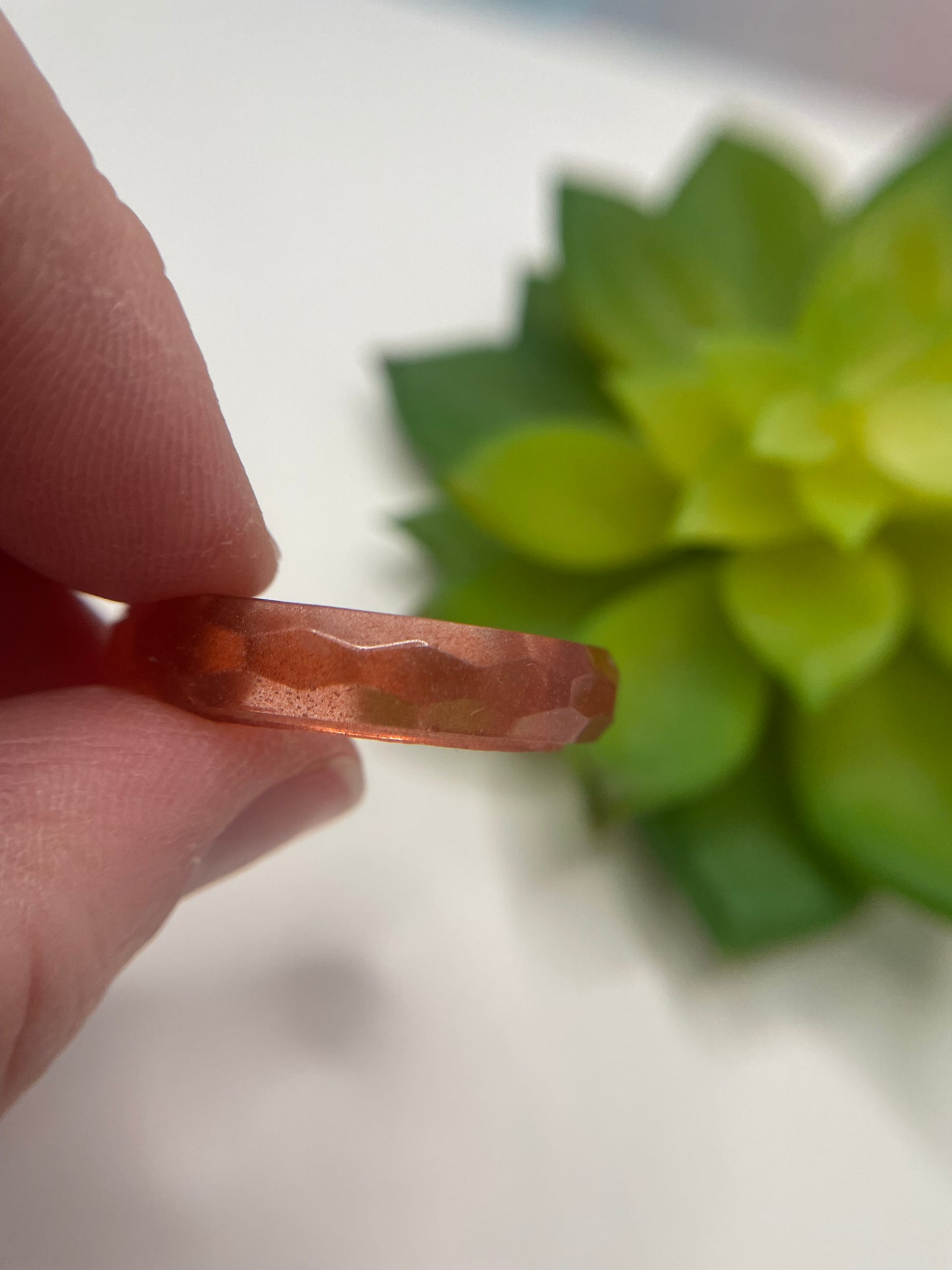 Textured Resin Ring-Size 11½US