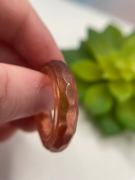 Textured Resin Ring-Size 11½US