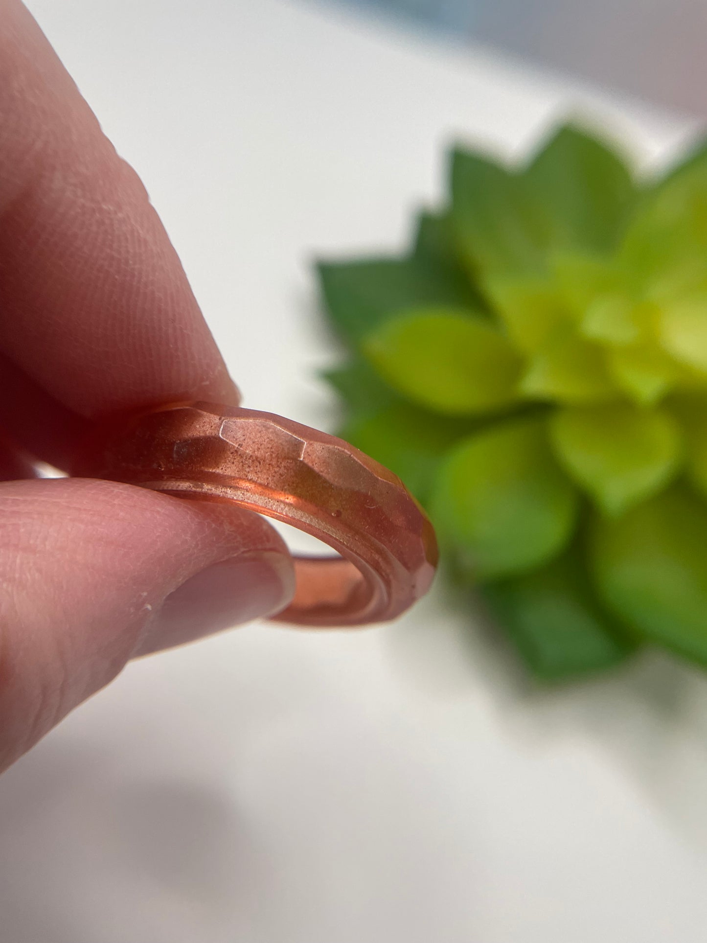 Textured Resin Ring-Size 11½US