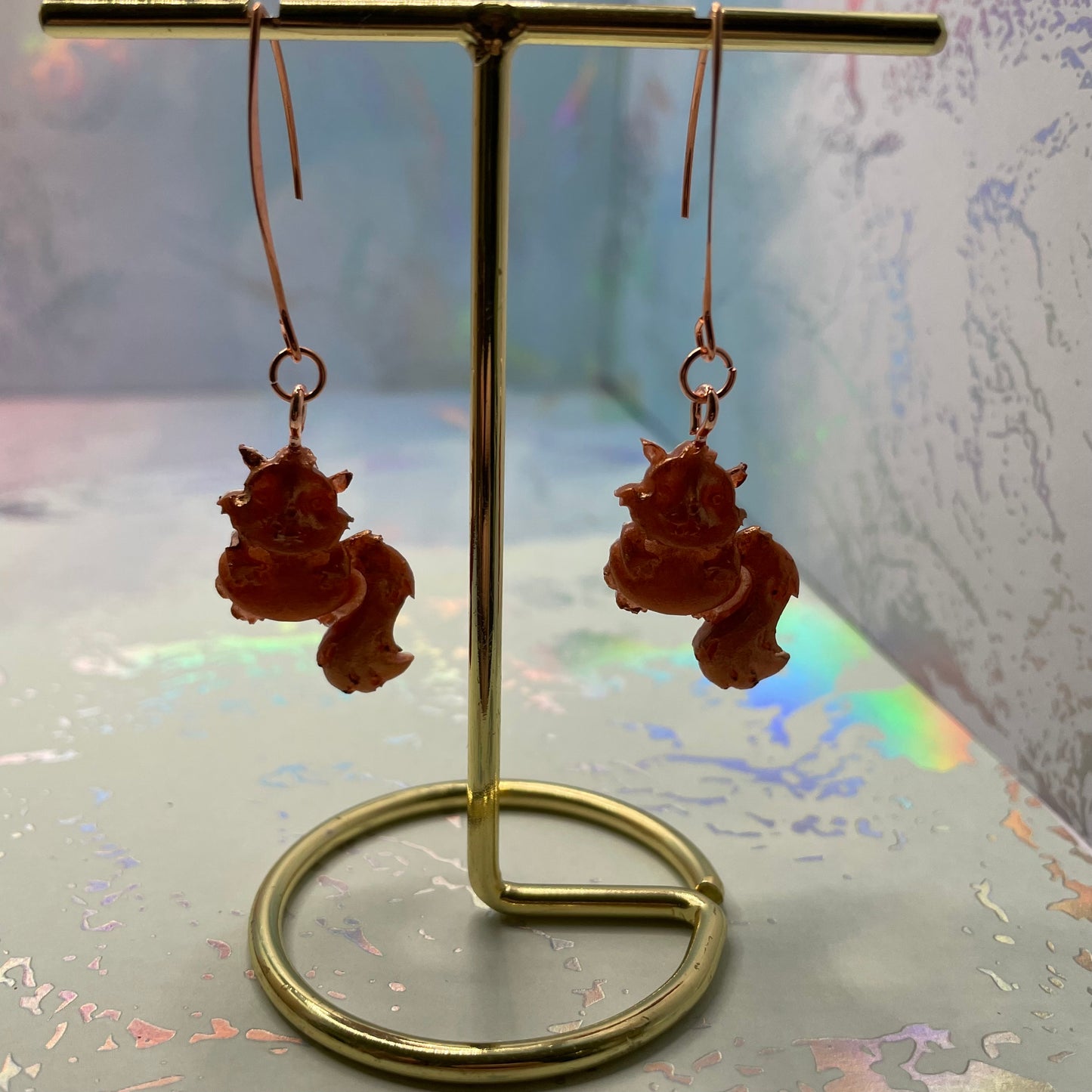 Chipmunks Dangle Earrings