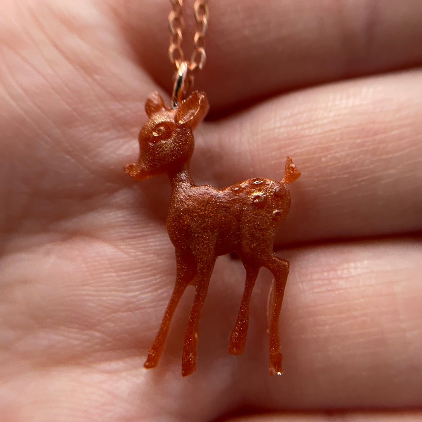 Collier chevreuil-20''Sans nickel