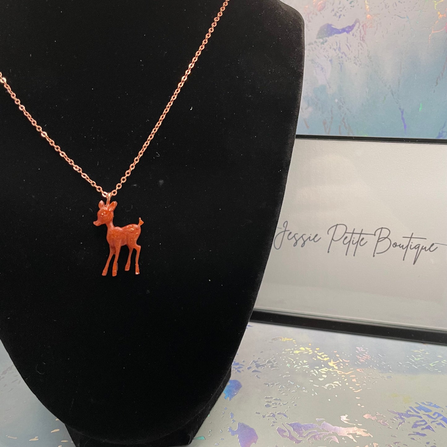 Collier chevreuil-20''Sans nickel